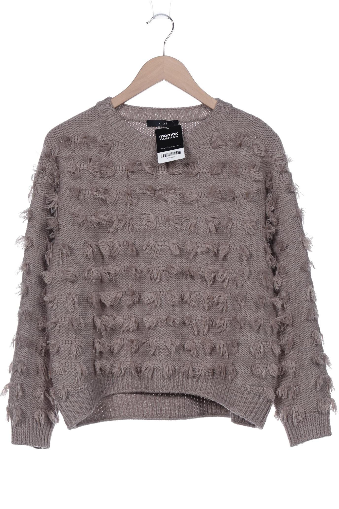 

Oui Damen Pullover, braun, Gr. 36