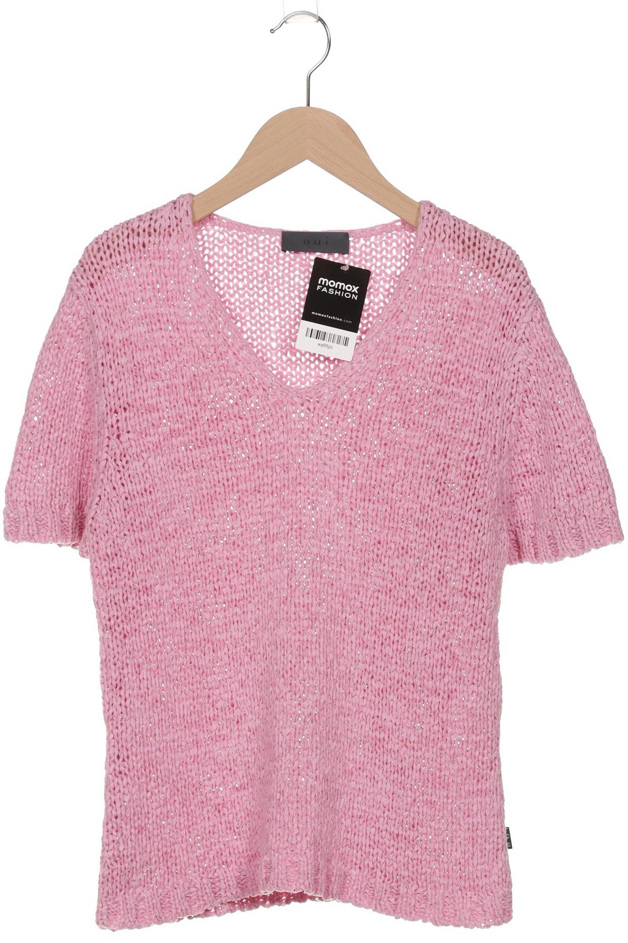

Oui Damen Pullover, pink, Gr. 36