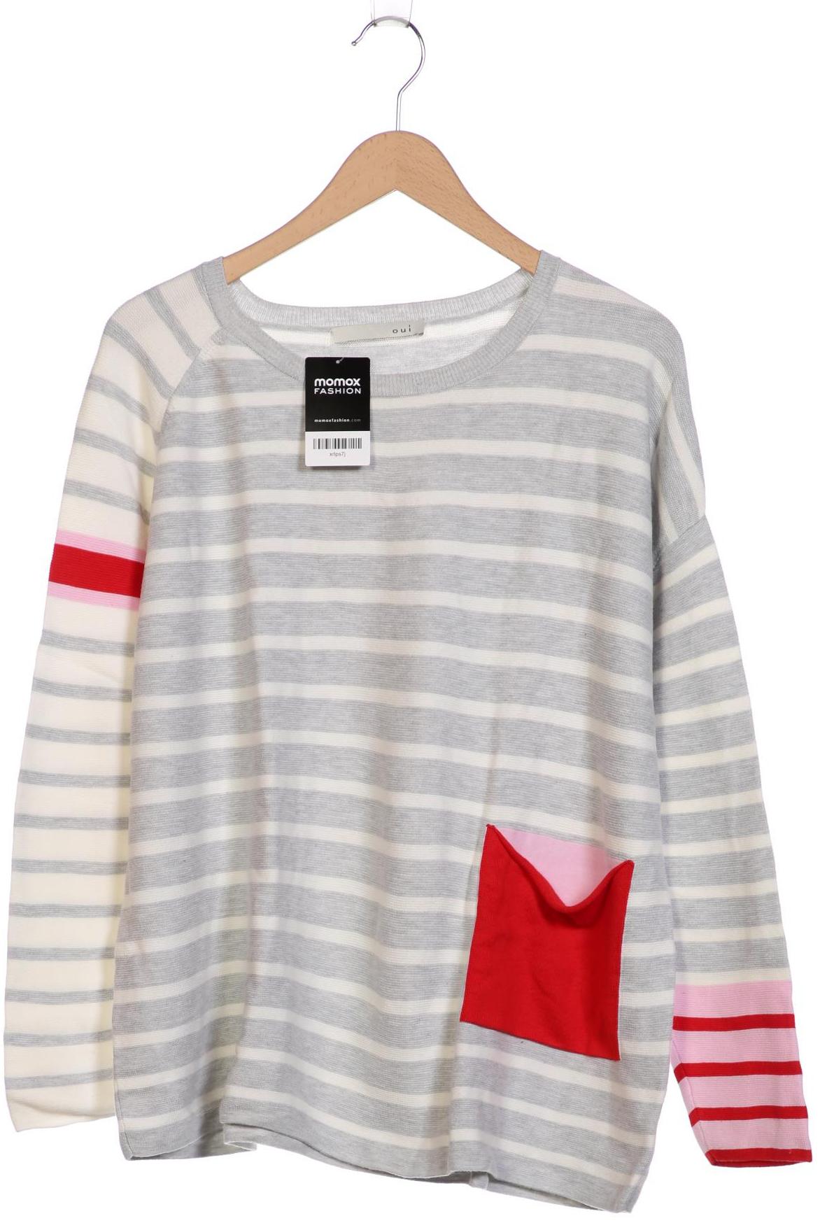 

Oui Damen Pullover, grau, Gr. 44