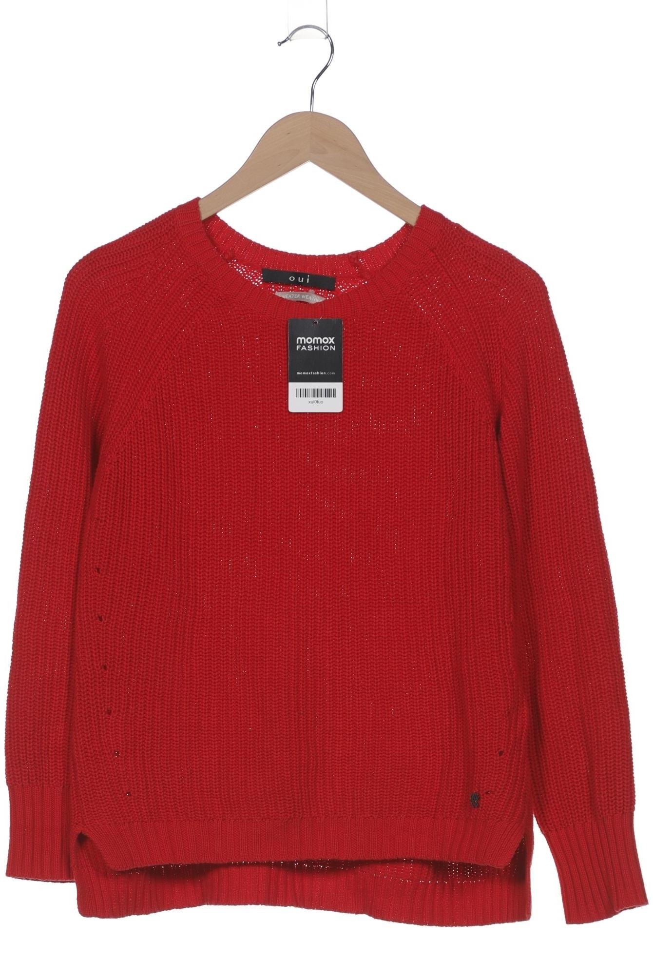 

Oui Damen Pullover, rot, Gr. 38