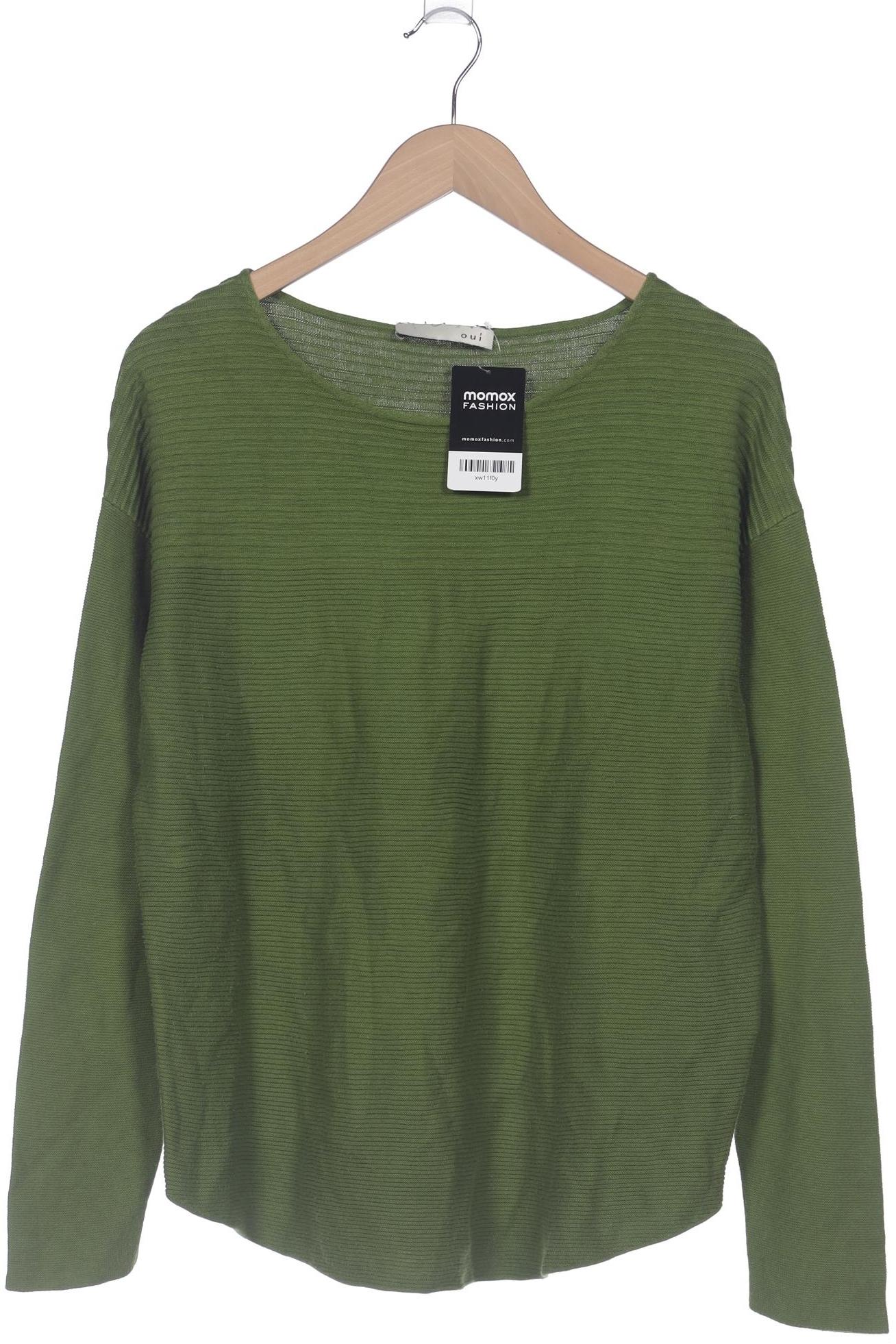 

Oui Damen Pullover, grün, Gr. 42