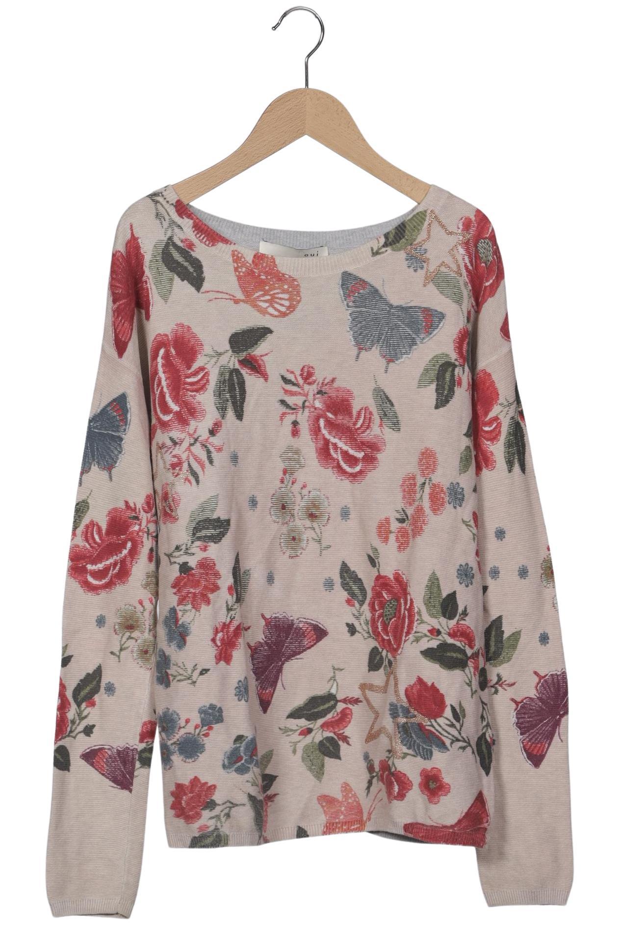 

Oui Damen Pullover, beige, Gr. 36