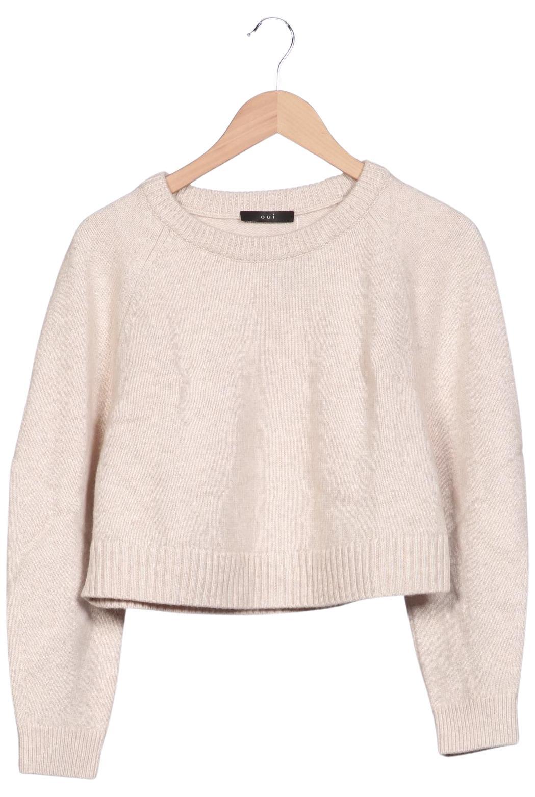 

Oui Damen Pullover, beige, Gr. 38