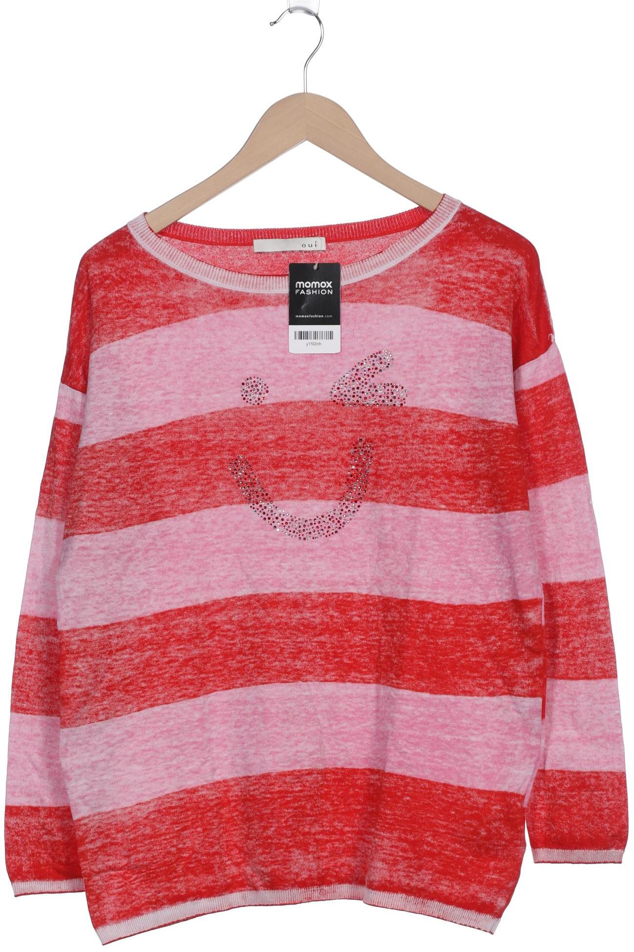 

Oui Damen Pullover, rot