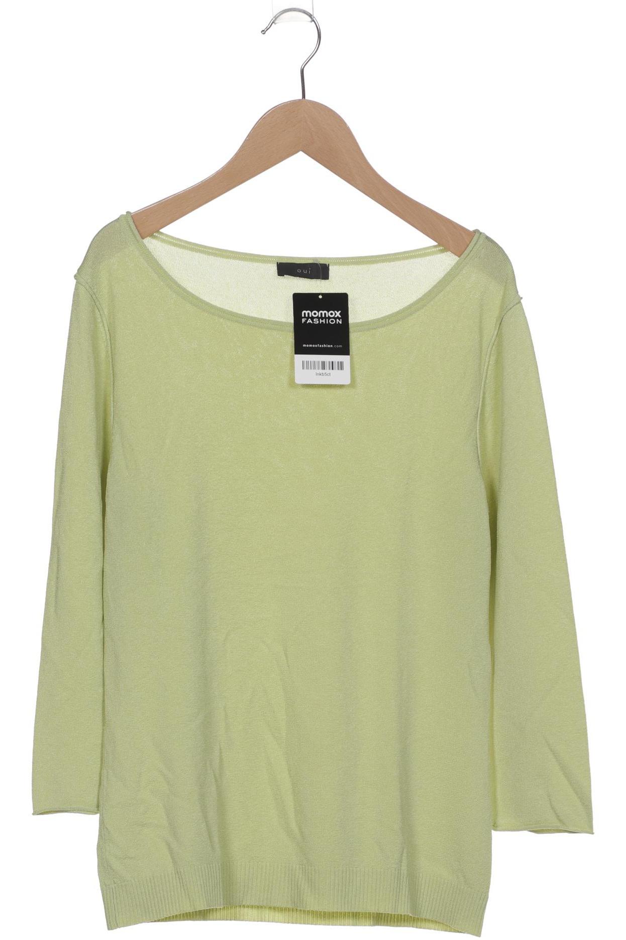 

Oui Damen Pullover, hellgrün, Gr. 36