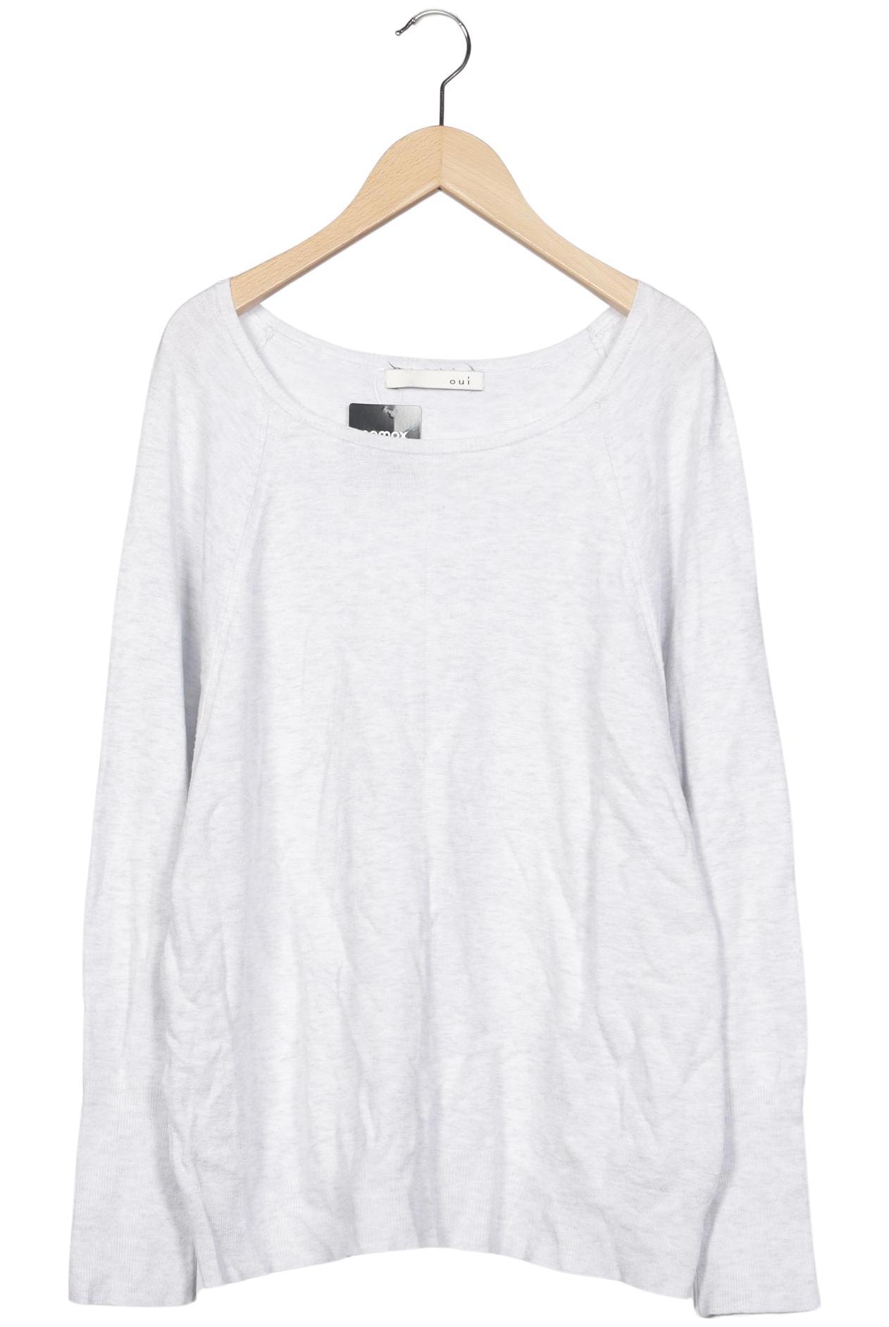 

Oui Damen Pullover, grau, Gr. 42