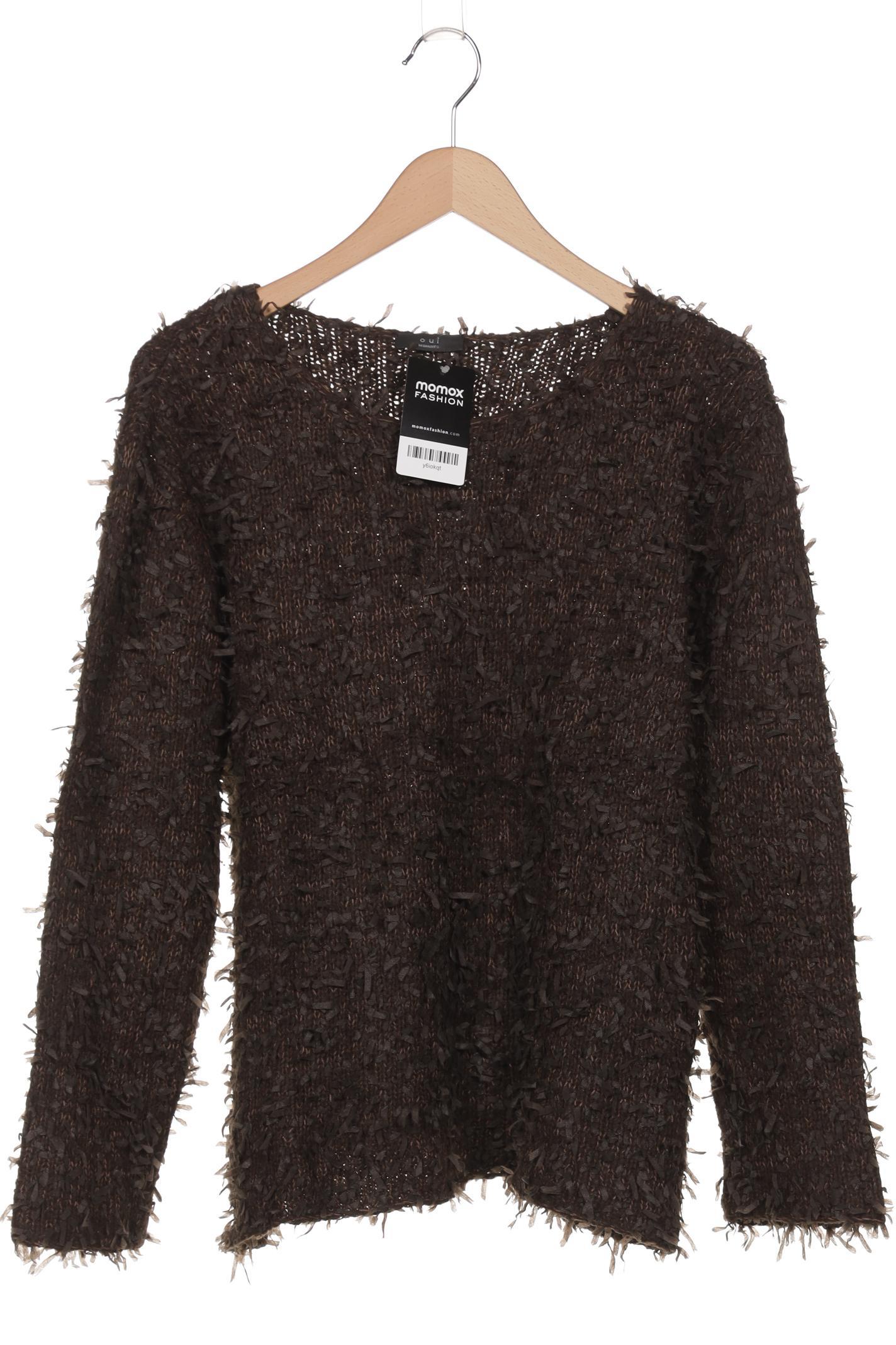 

Oui Damen Pullover, grün, Gr. 42