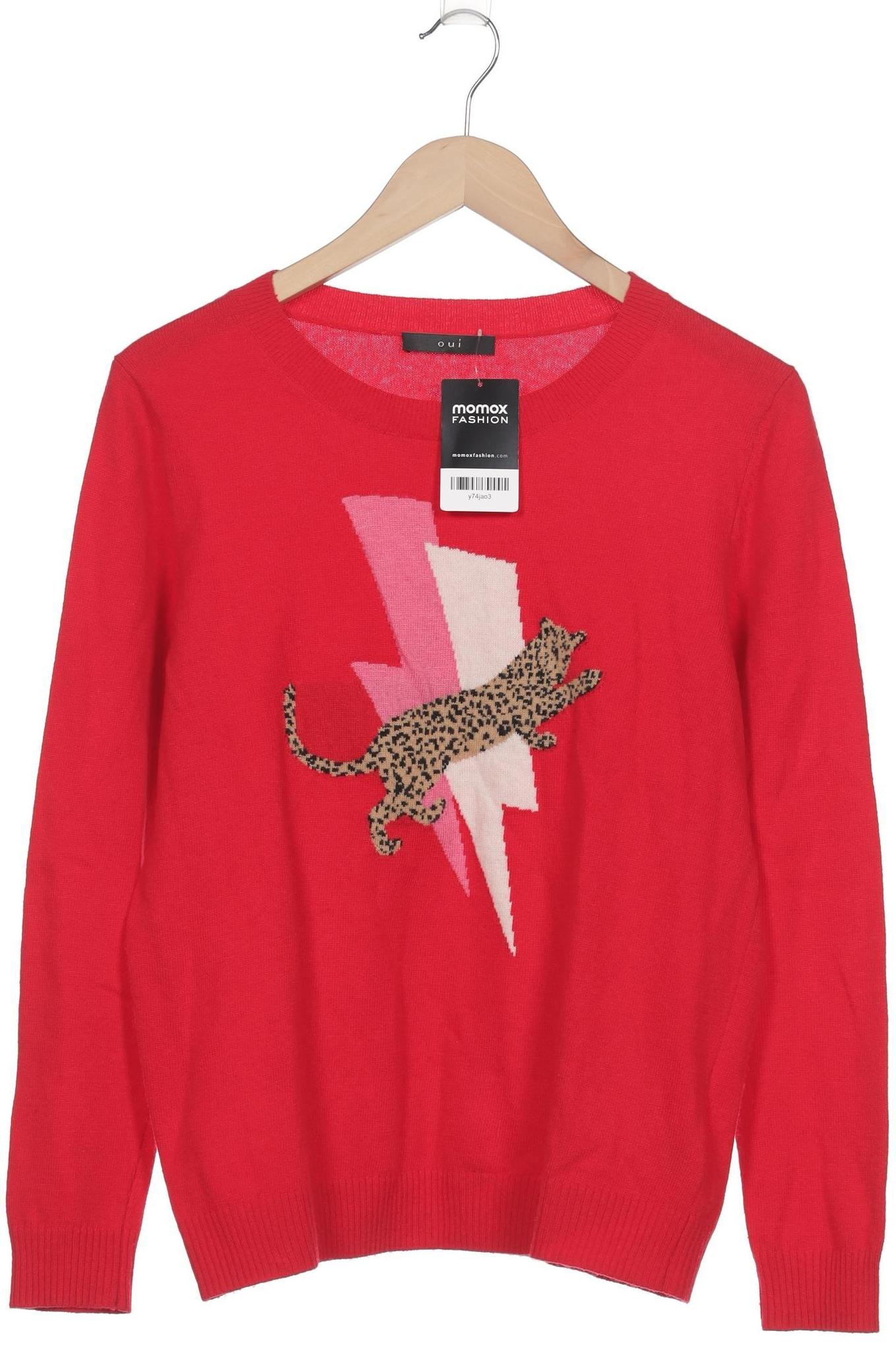 

Oui Damen Pullover, rot, Gr. 40