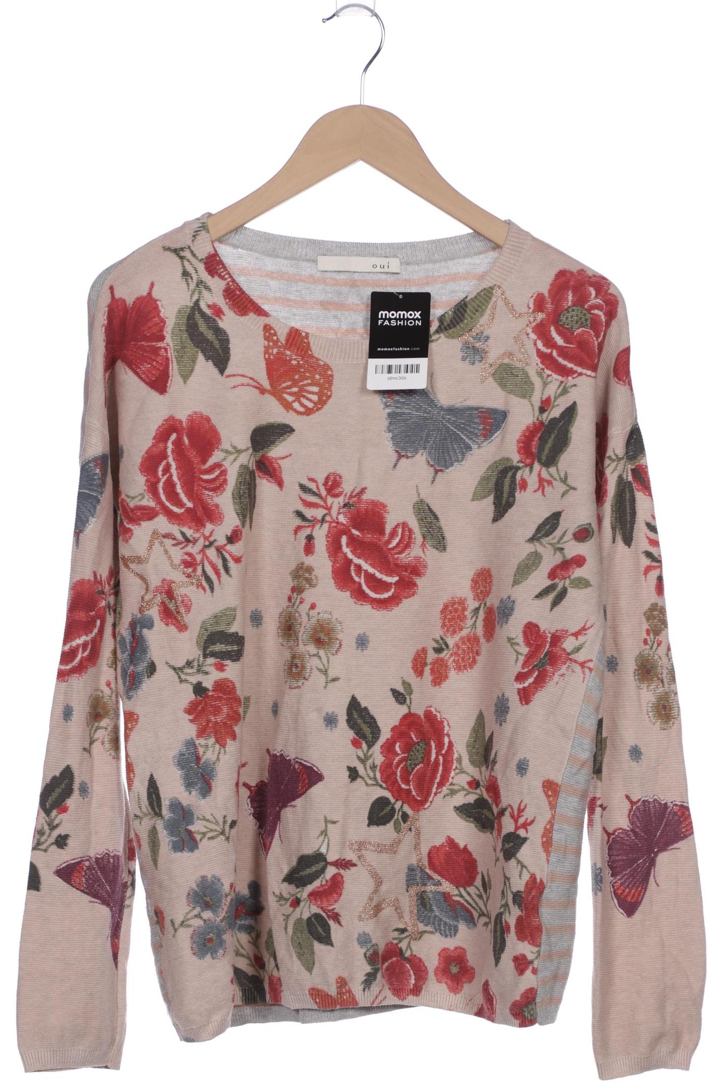 

Oui Damen Pullover, beige, Gr. 42