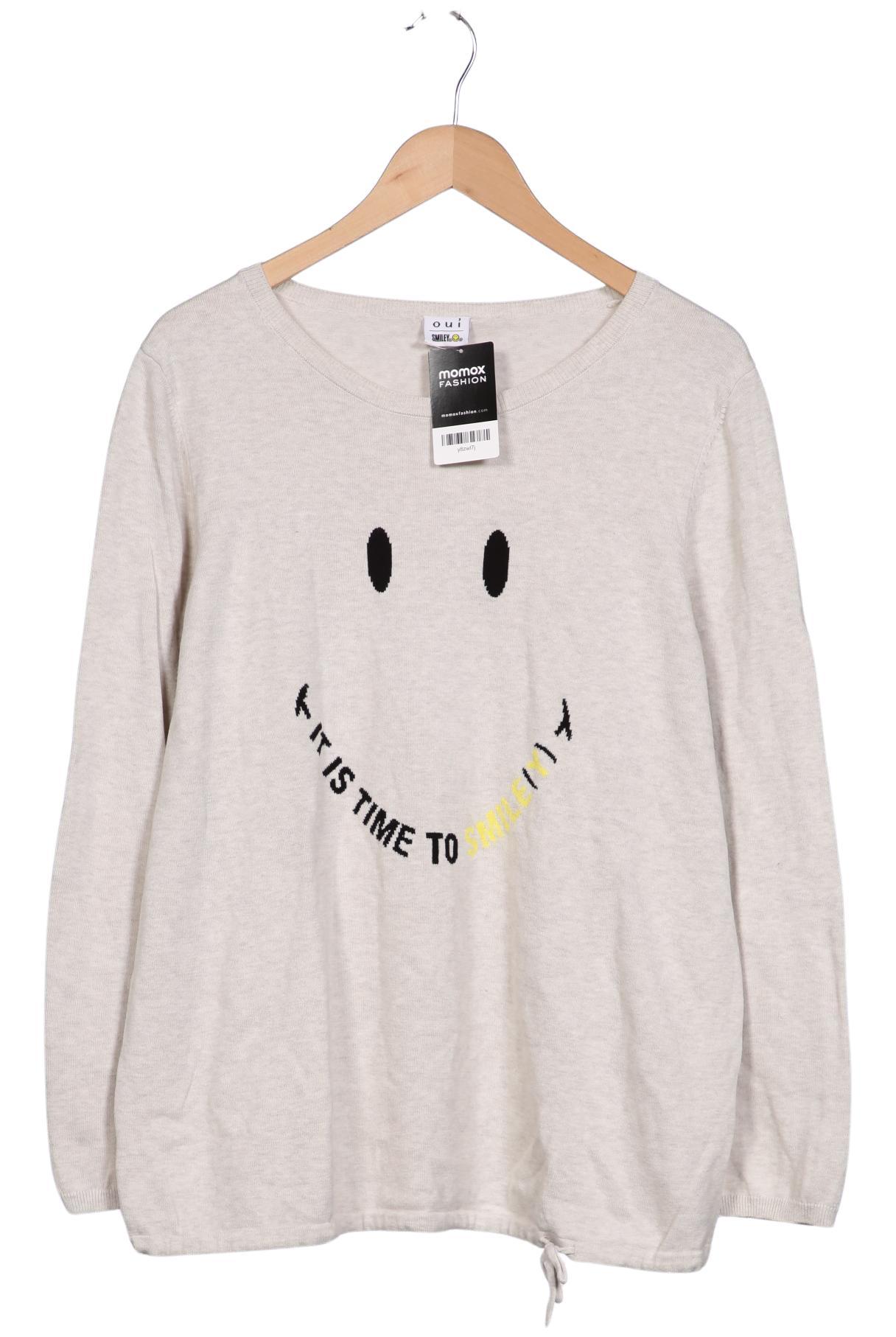 

Oui Damen Pullover, beige, Gr. 44