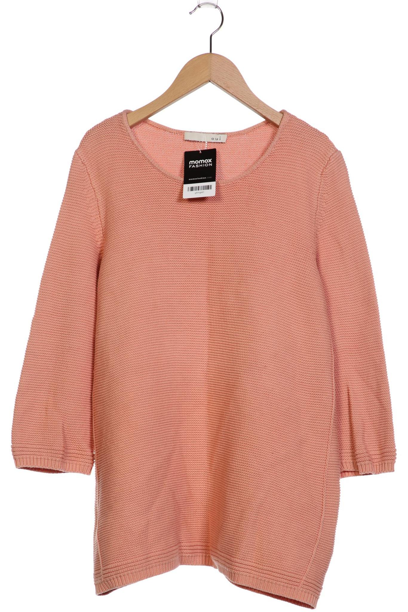 

Oui Damen Pullover, pink, Gr. 44