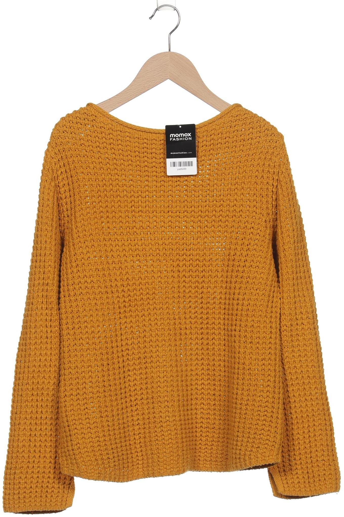 

Oui Damen Pullover, gelb, Gr. 38