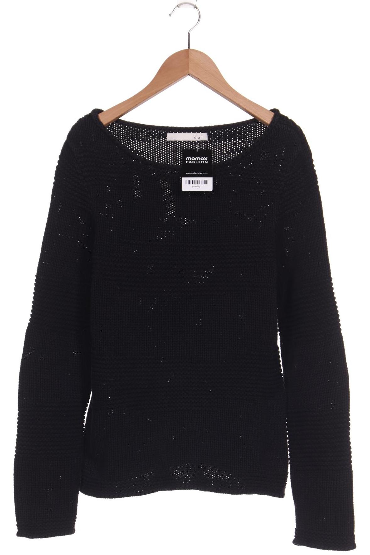 

Oui Damen Pullover, schwarz, Gr. 36