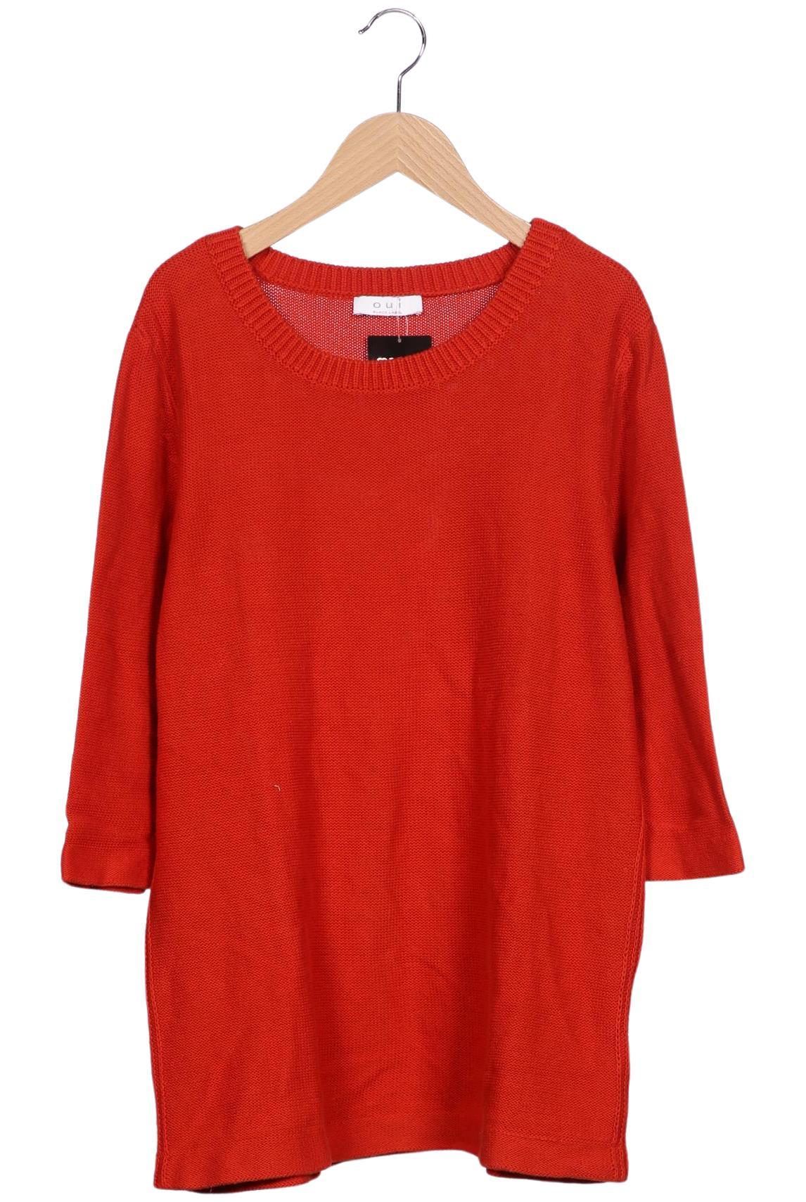 

Oui Damen Pullover, rot, Gr. 46