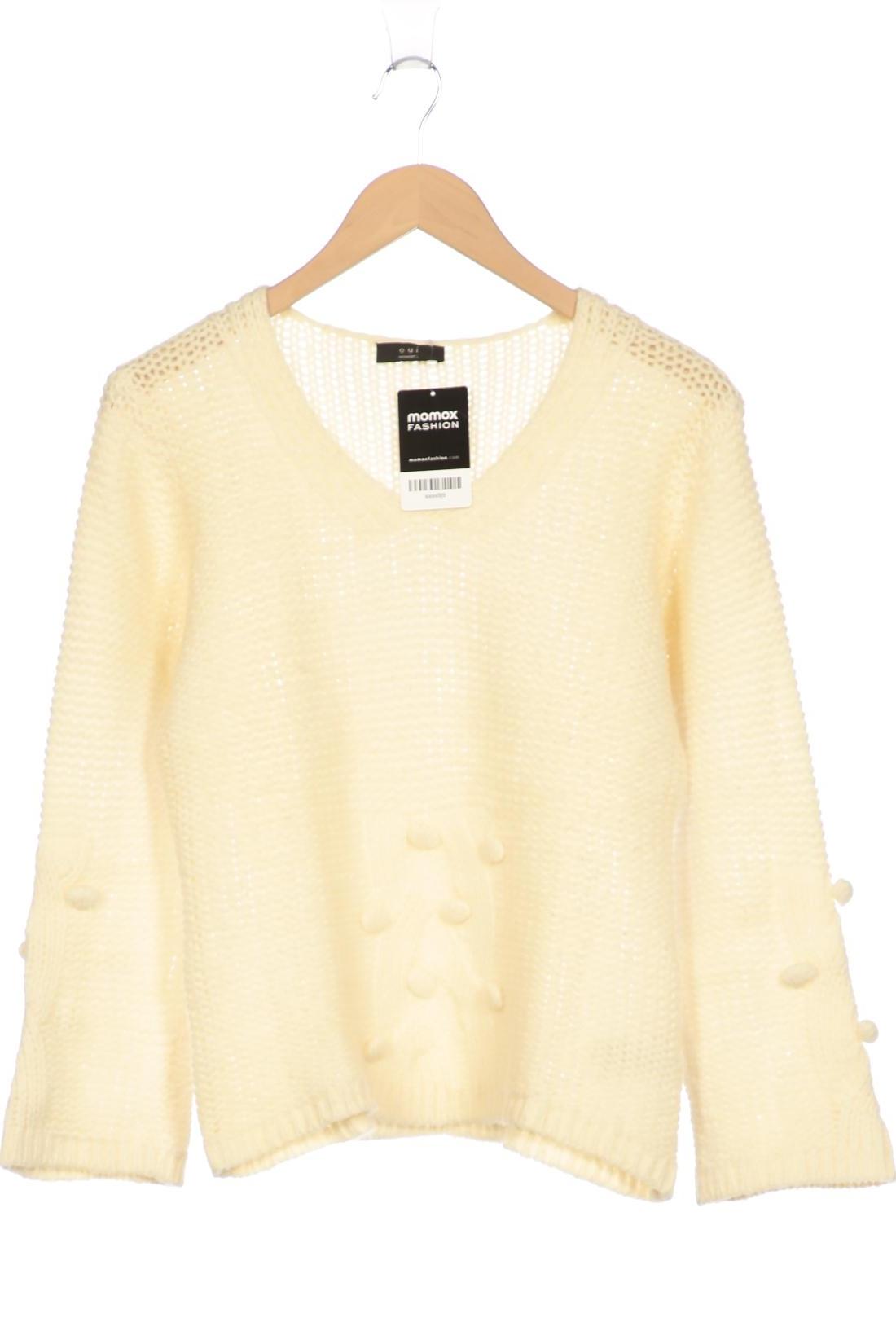 

Oui Damen Pullover, cremeweiß, Gr. 42