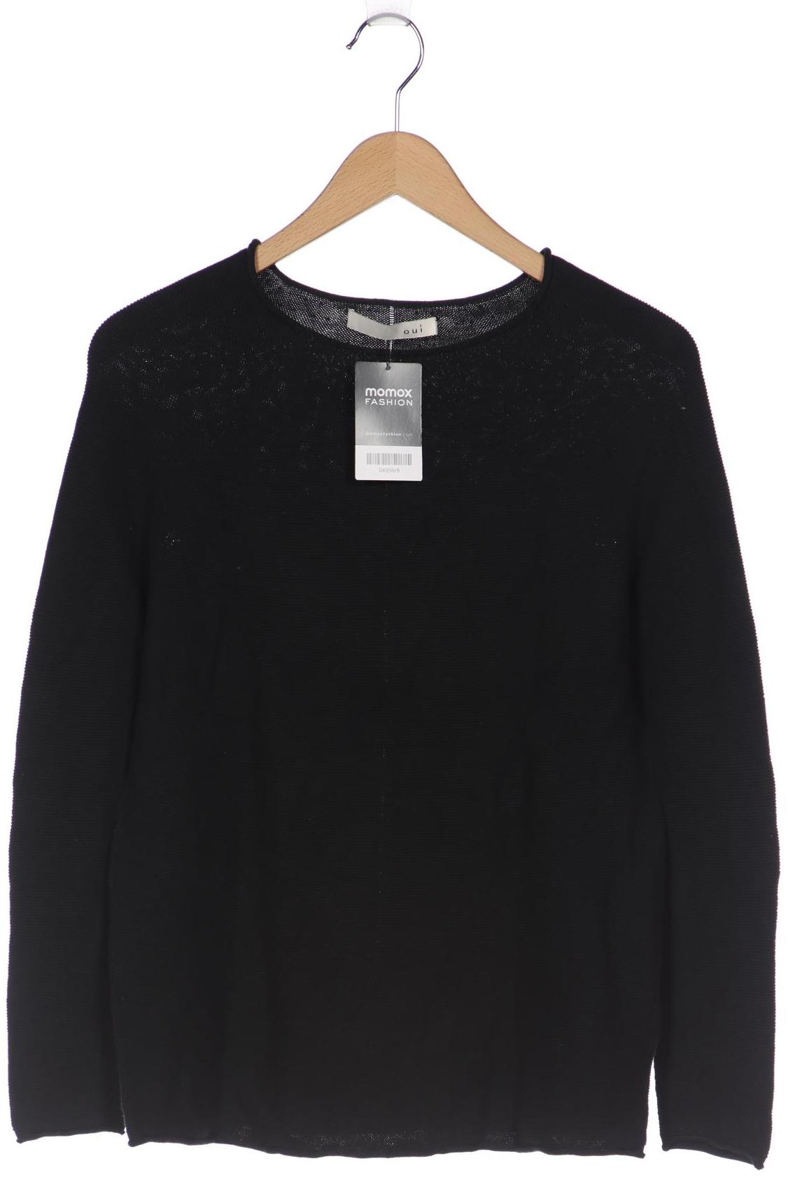 

Oui Damen Pullover, schwarz, Gr. 34