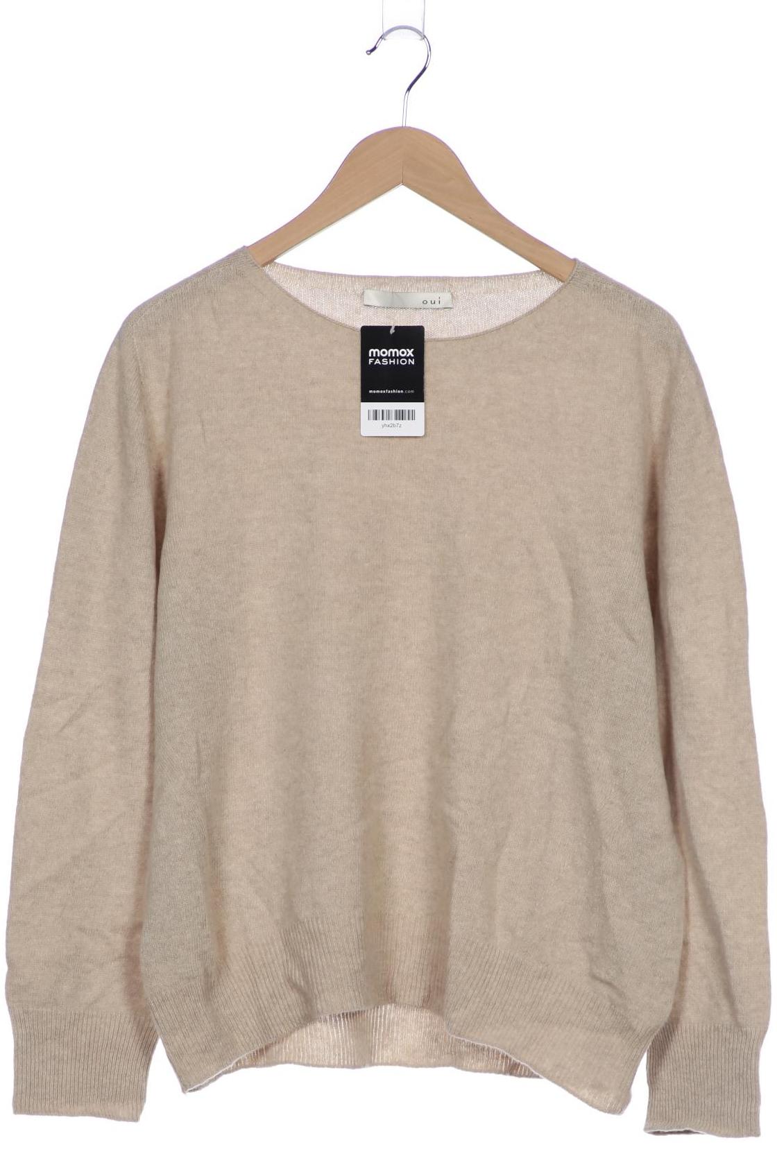 

Oui Damen Pullover, cremeweiß, Gr. 38