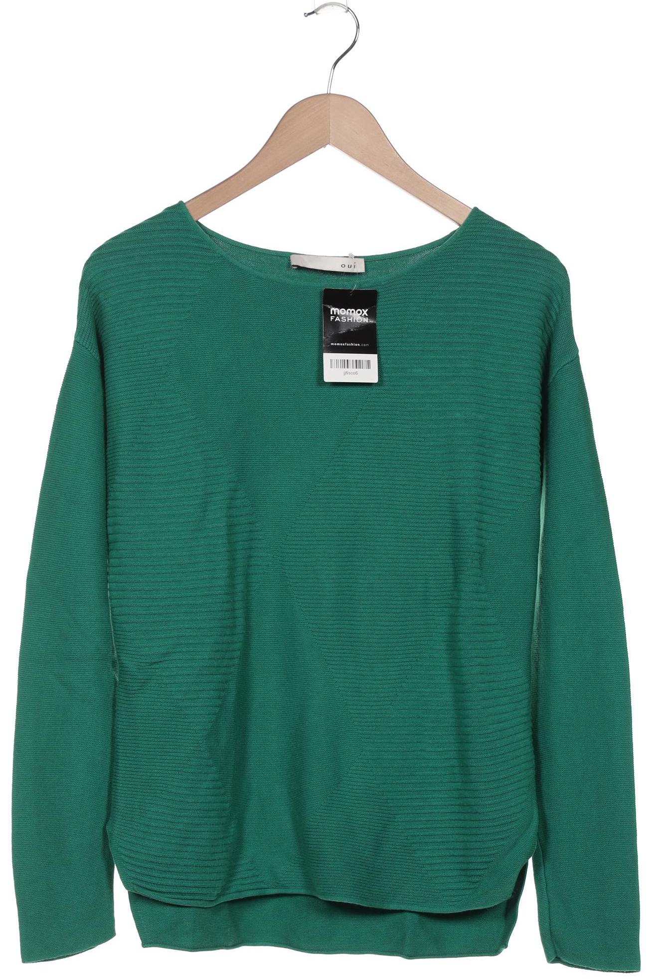 

Oui Damen Pullover, grün, Gr. 38
