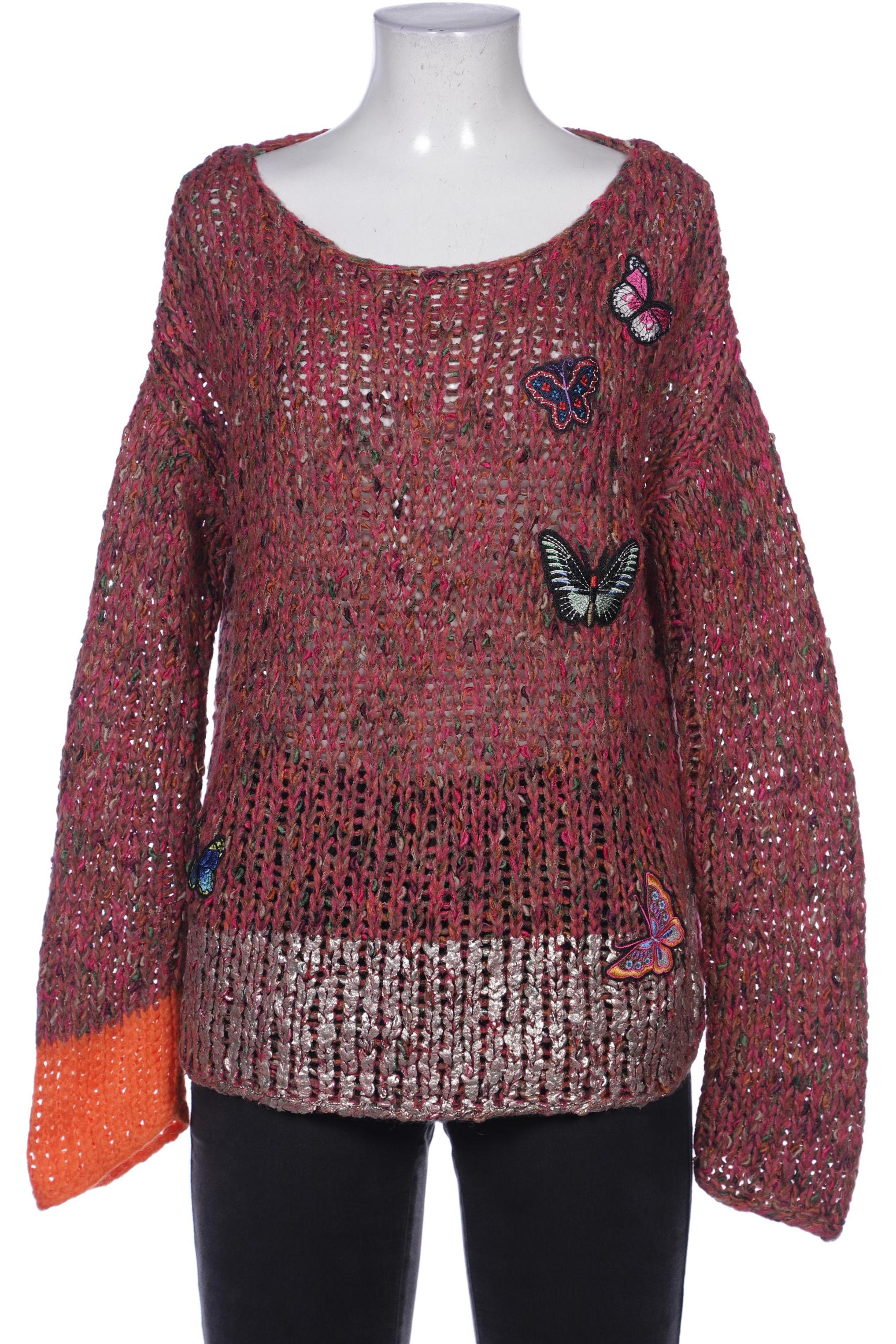 

Oui Damen Pullover, pink, Gr. 40