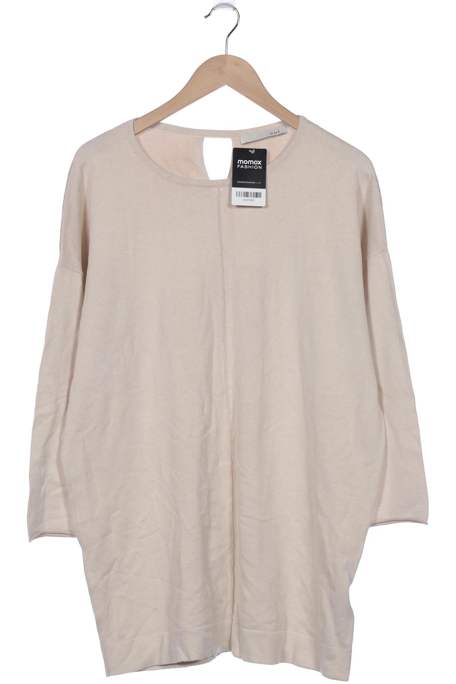 

Oui Damen Pullover, beige, Gr. 46