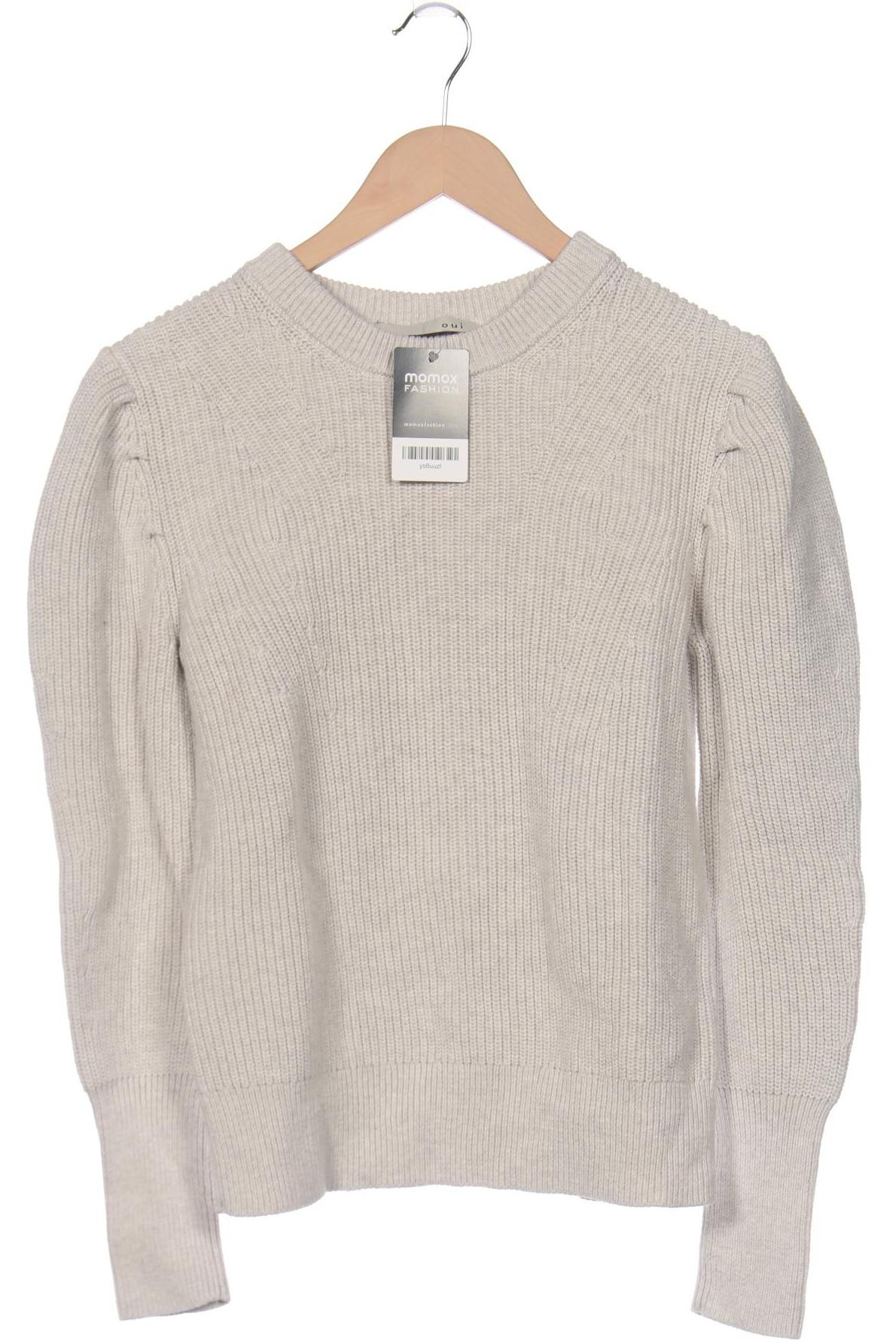 

Oui Damen Pullover, grau