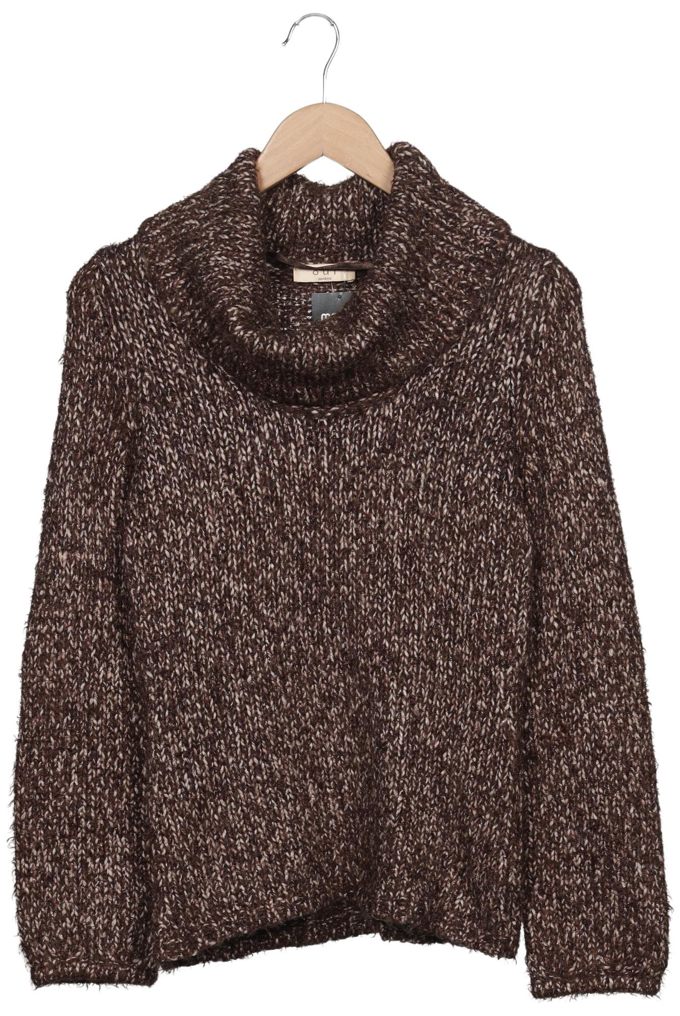 

Oui Damen Pullover, braun, Gr. 38