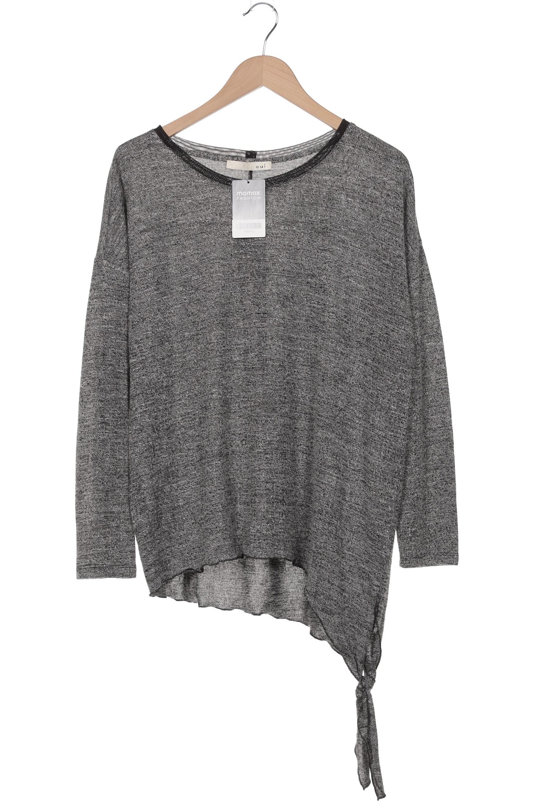 

Oui Damen Pullover, grau, Gr. 44