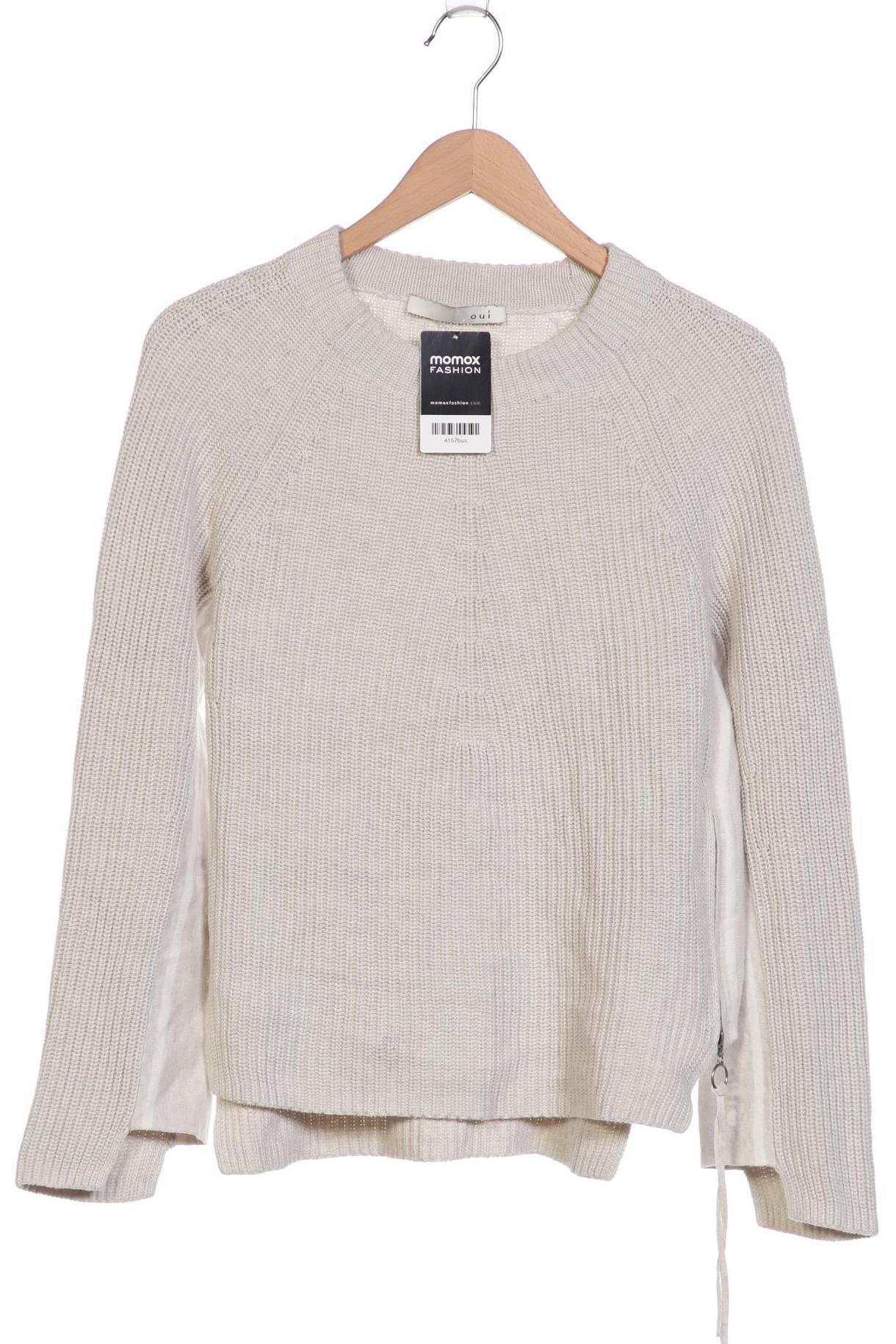 

Oui Damen Pullover, beige, Gr. 36