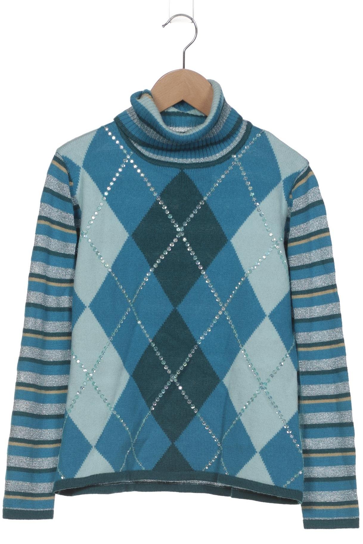 

Oui Damen Pullover, blau, Gr. 44