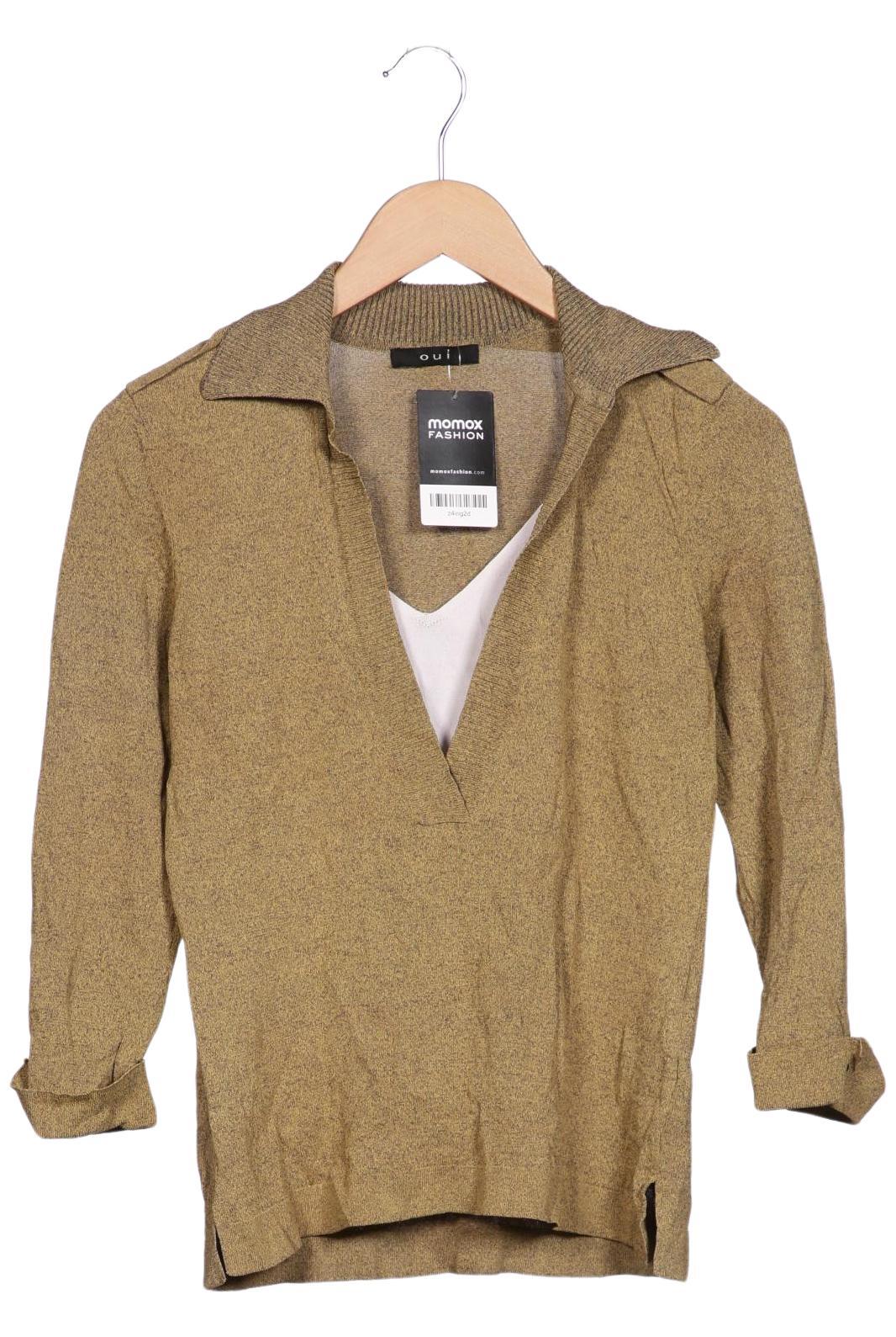 

Oui Damen Pullover, beige, Gr. 38