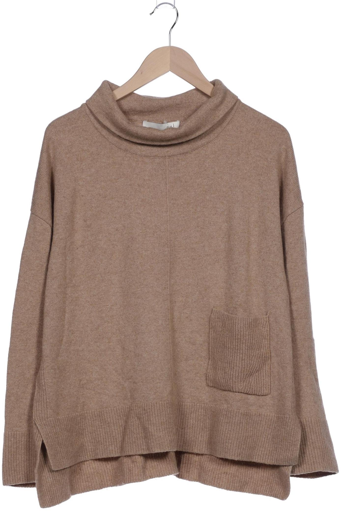 

Oui Damen Pullover, beige, Gr. 42