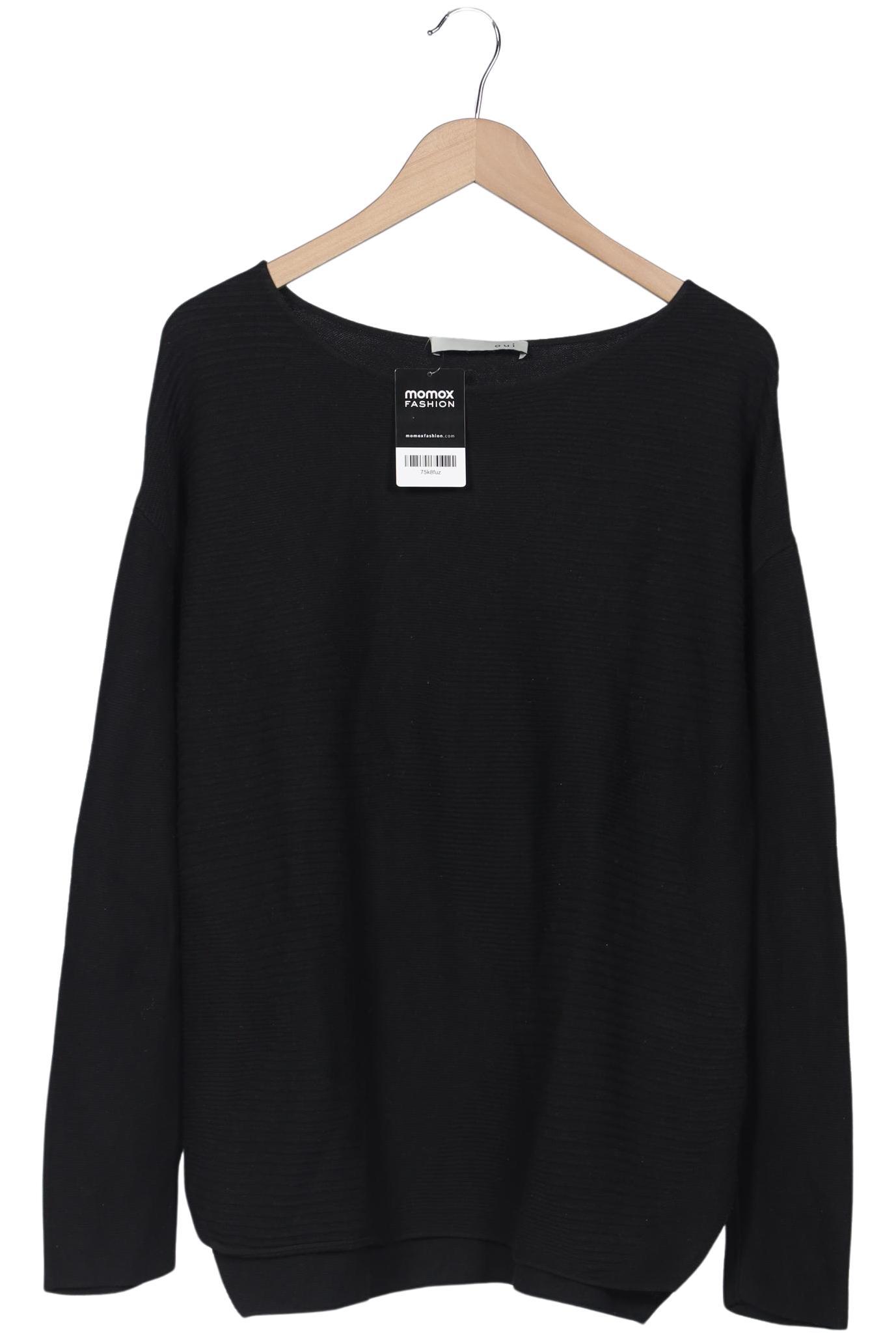 

Oui Damen Pullover, schwarz, Gr. 42