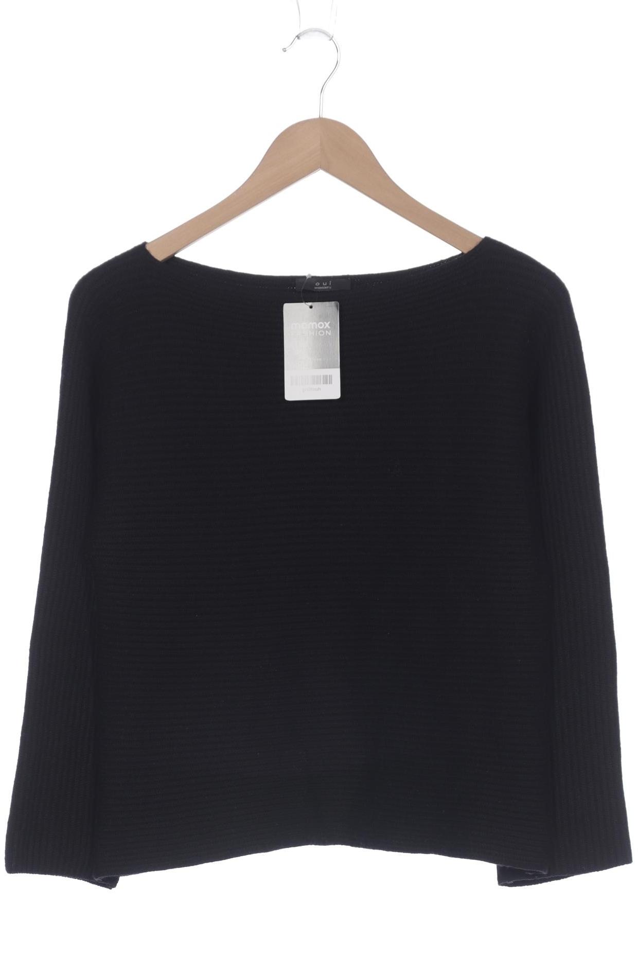 

Oui Damen Pullover, schwarz, Gr. 36