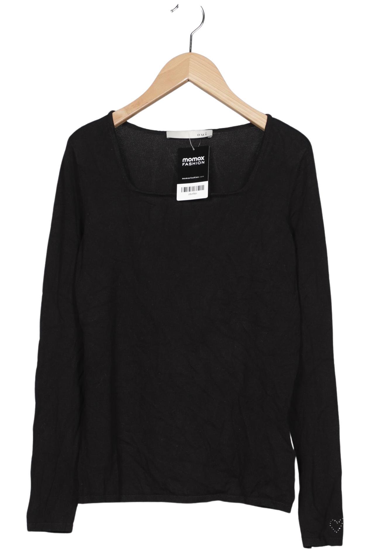 

Oui Damen Pullover, schwarz, Gr. 36