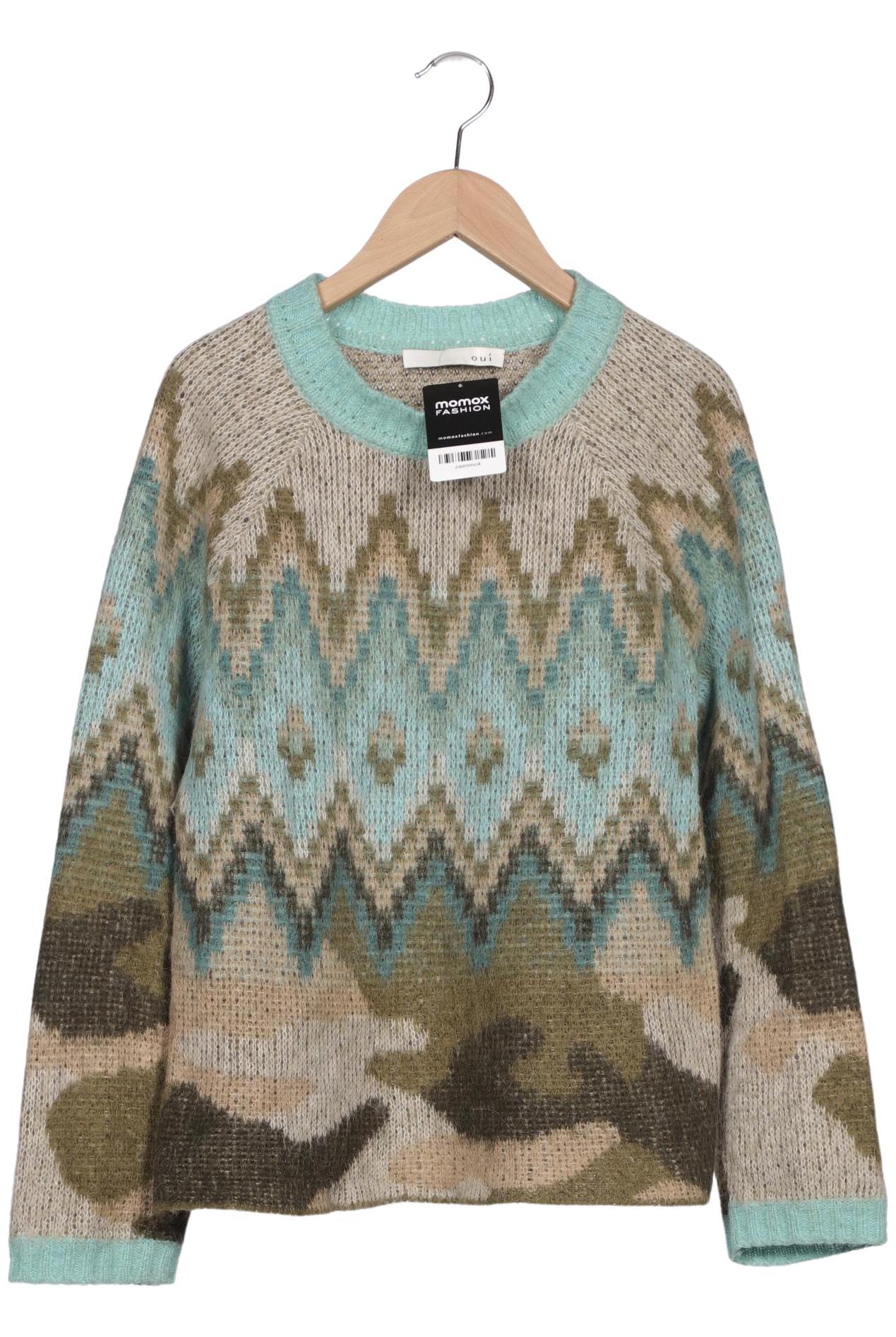 

Oui Damen Pullover, türkis, Gr. 40