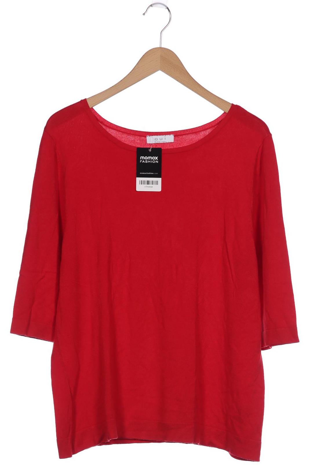 

Oui Damen Pullover, rot