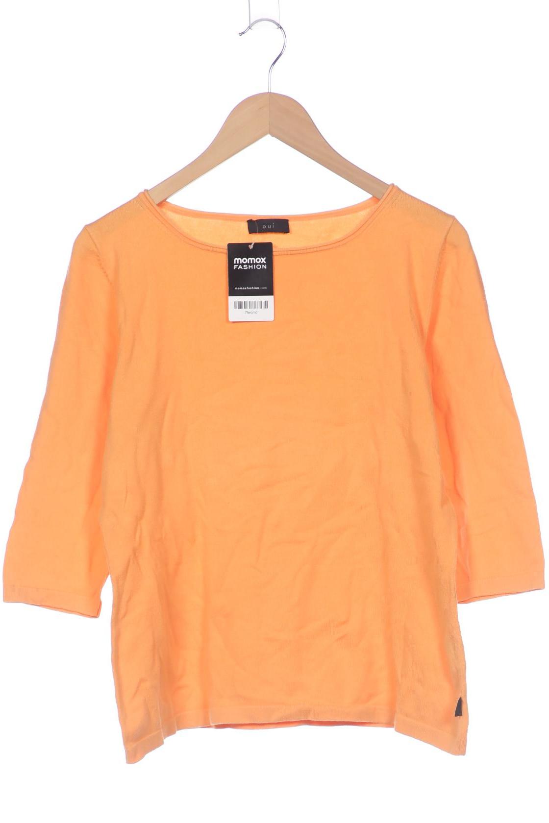 

Oui Damen Pullover, orange, Gr. 42