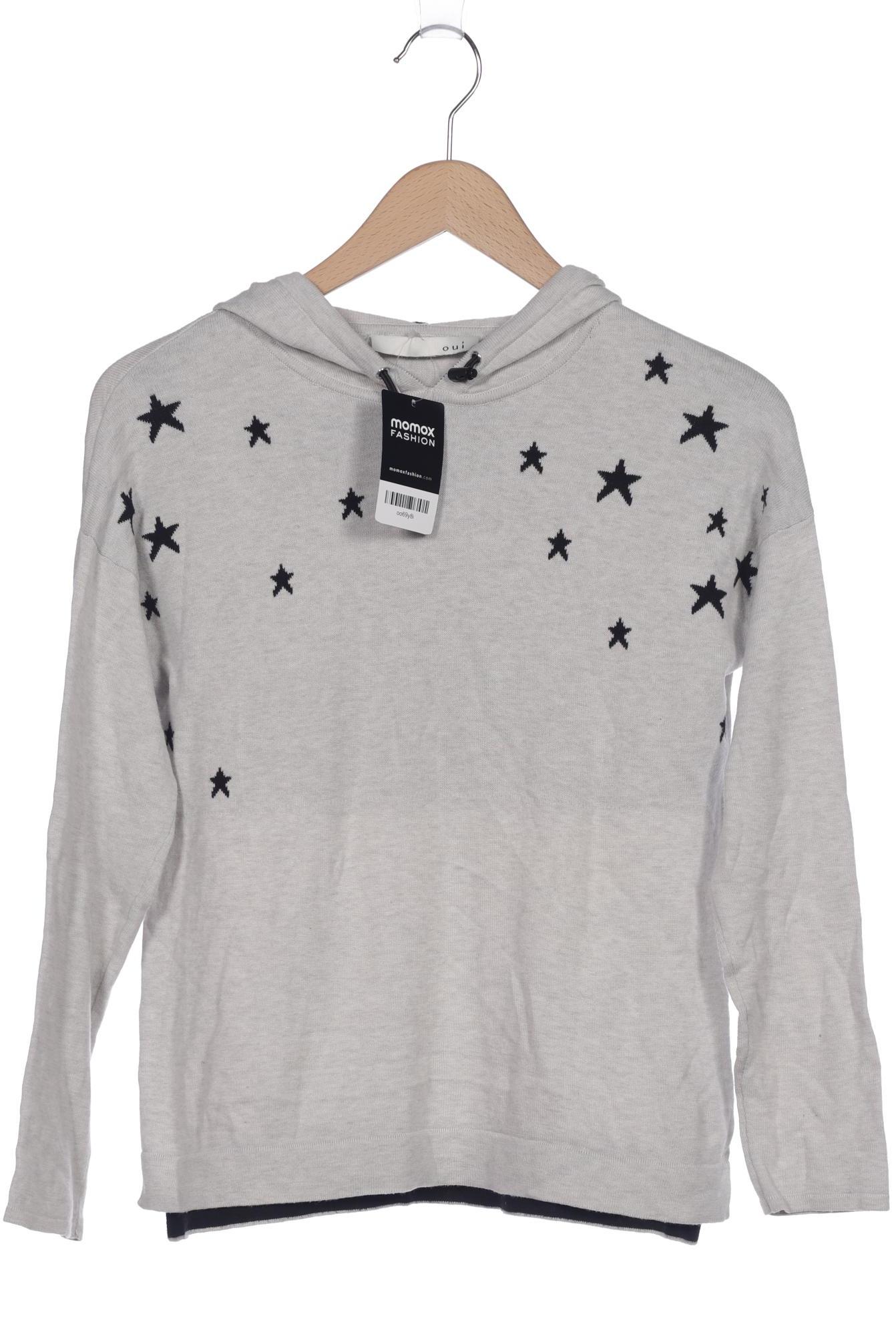 

Oui Damen Pullover, grau