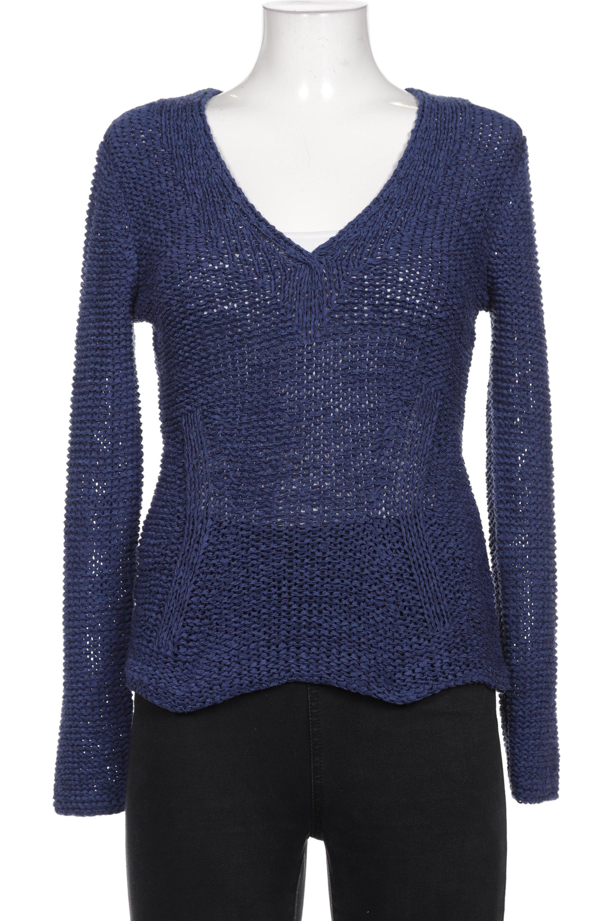 

Oui Damen Pullover, blau