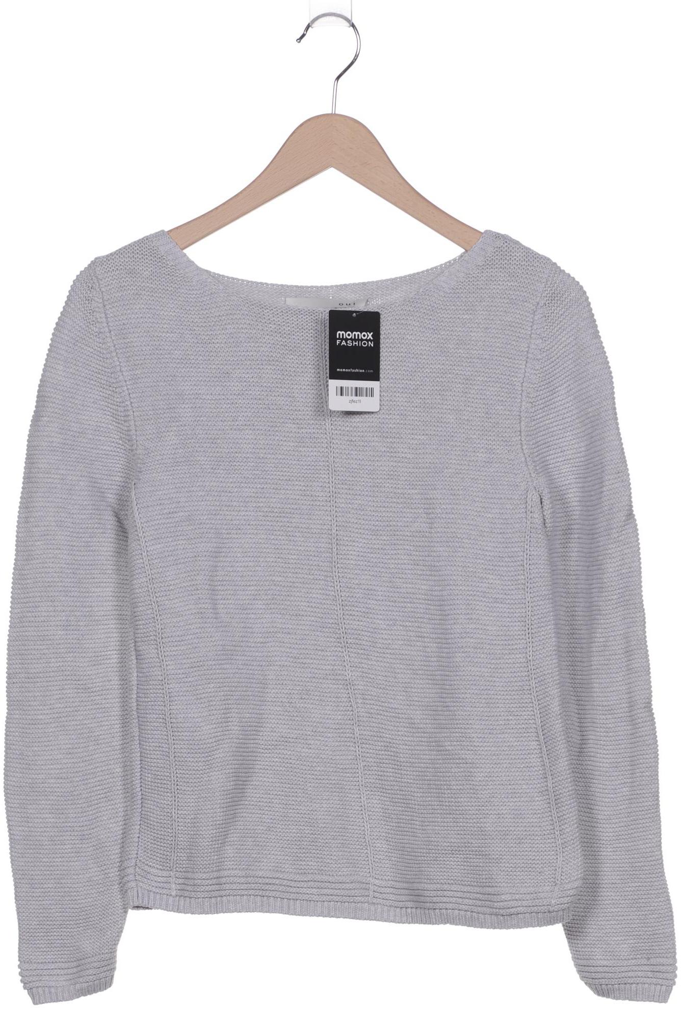 

Oui Damen Pullover, grau, Gr. 36