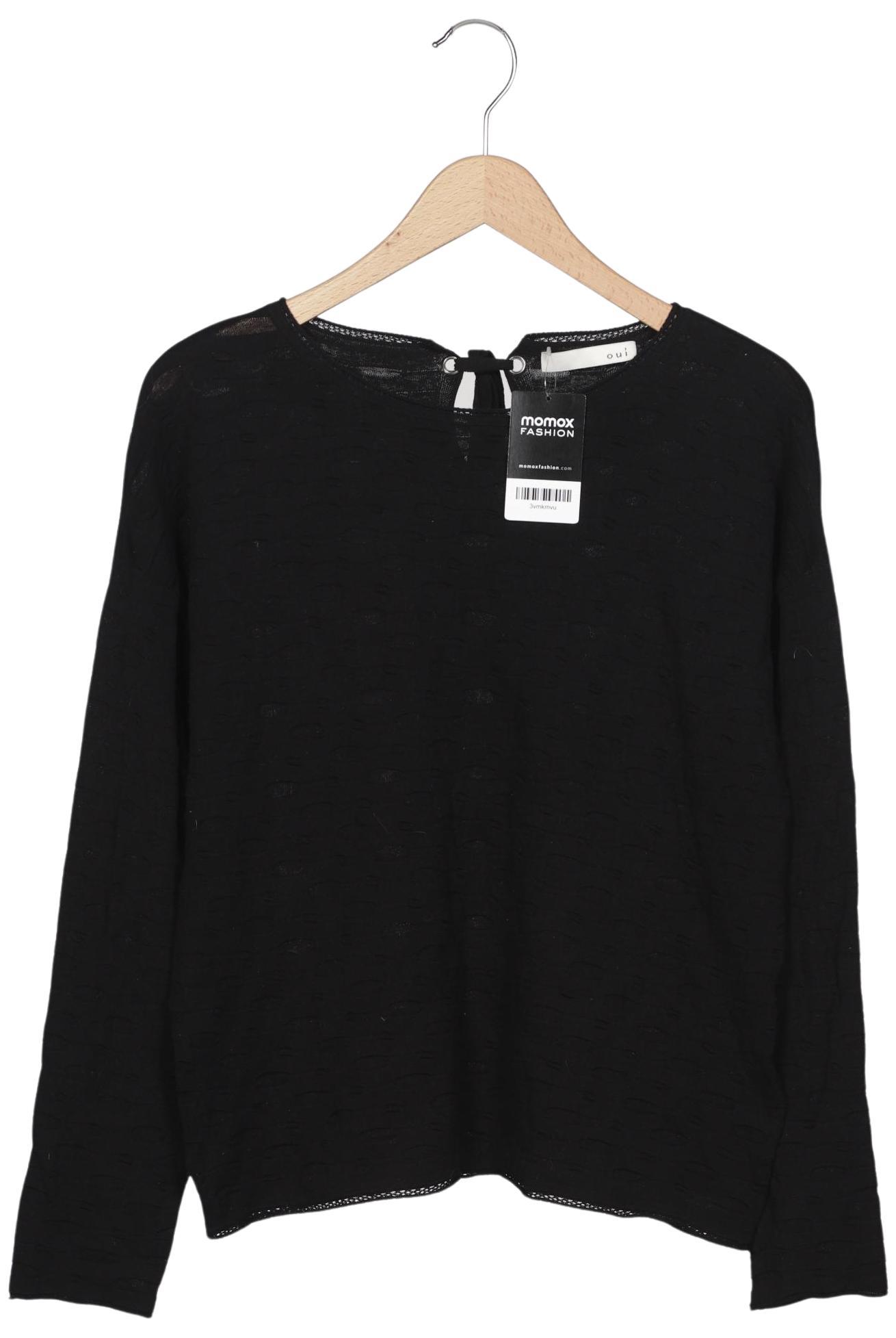 

Oui Damen Pullover, schwarz, Gr. 42