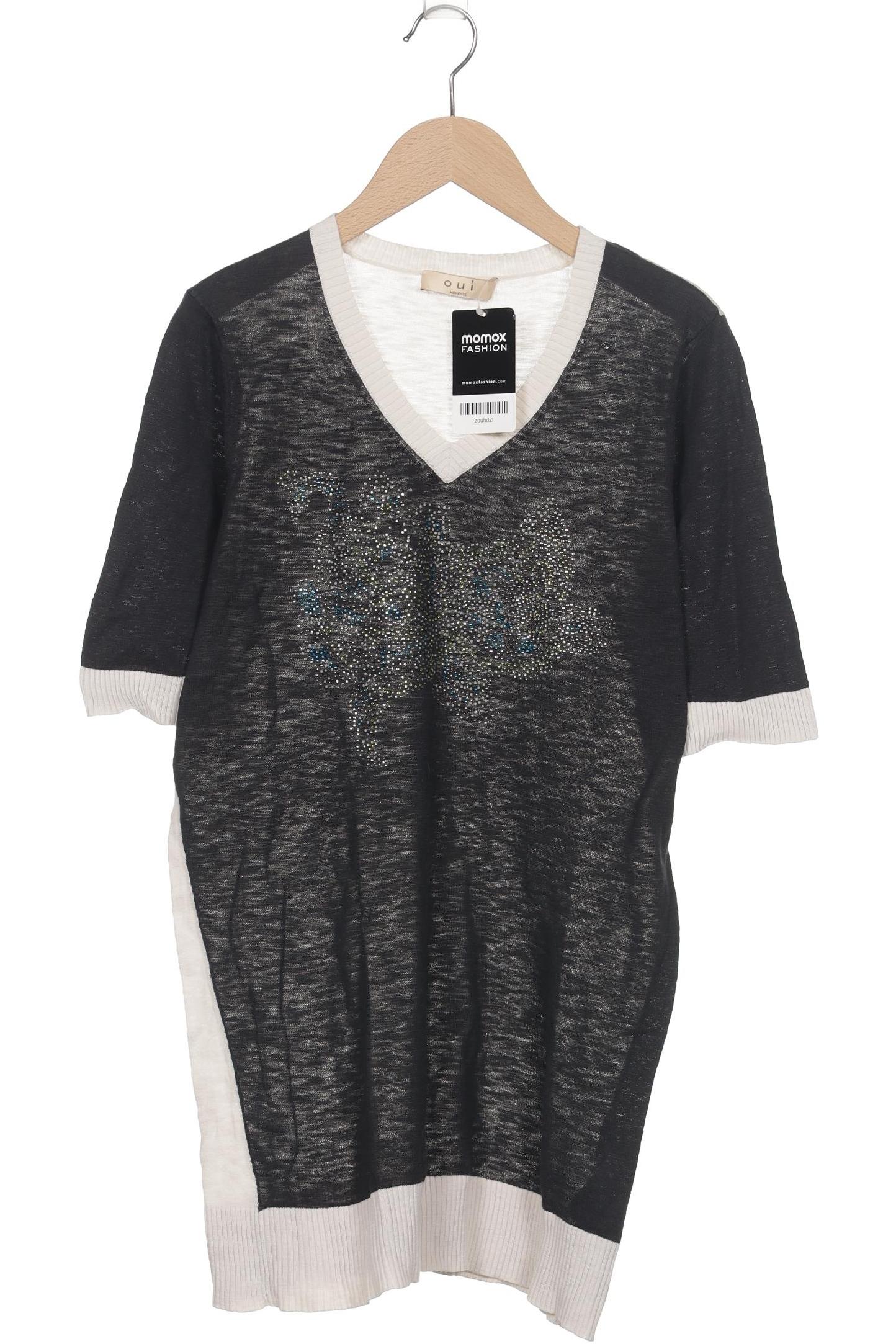 

Oui Damen Pullover, schwarz, Gr. 38
