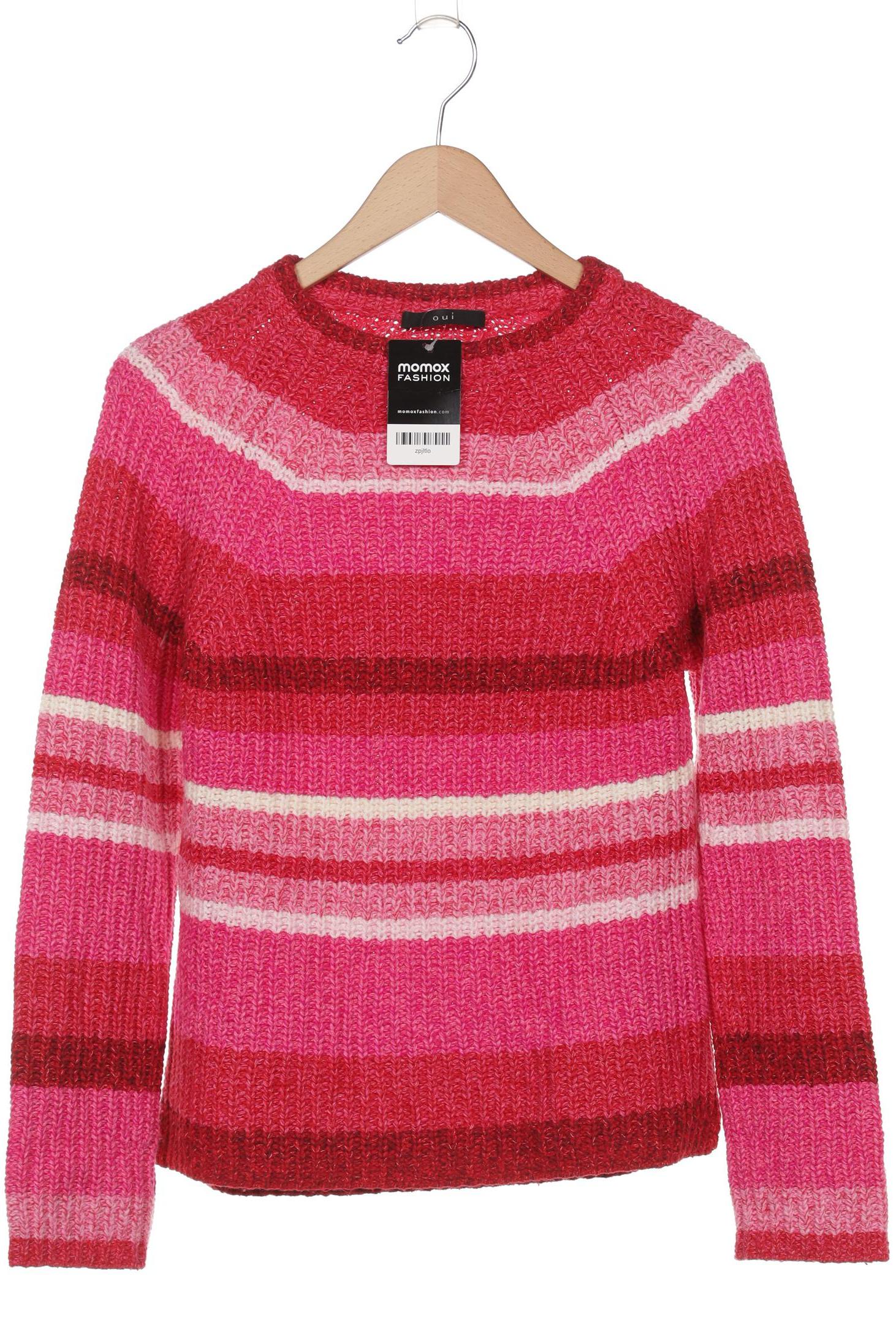 

Oui Damen Pullover, pink, Gr. 34