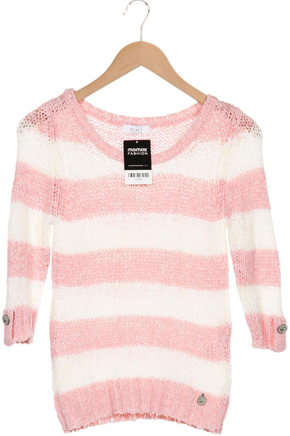

Oui Damen Pullover, pink, Gr. 36