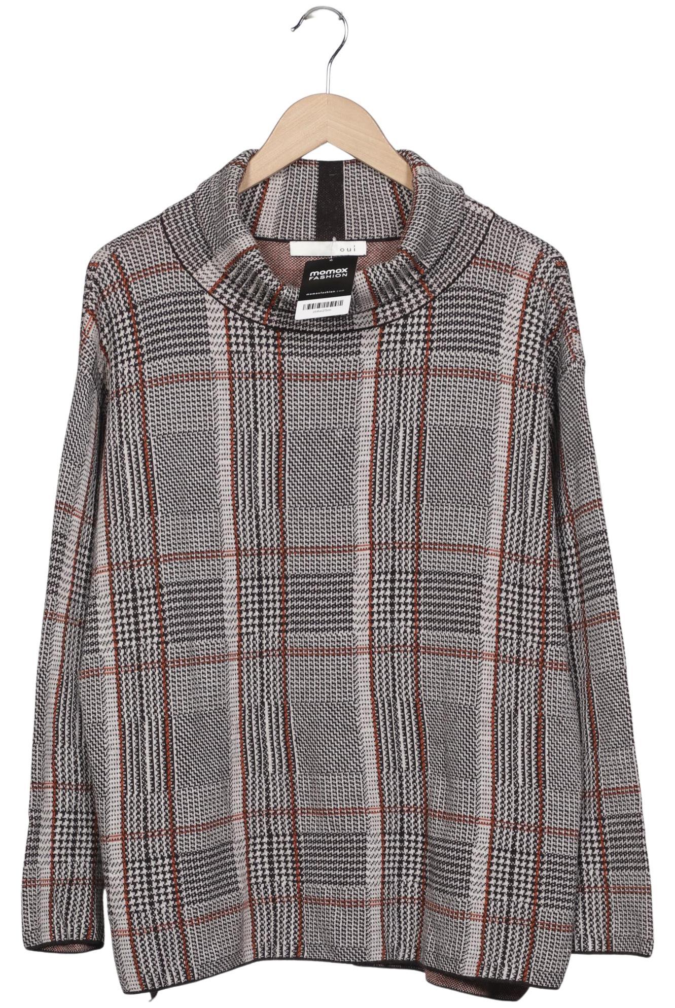 

Oui Damen Pullover, grau, Gr. 44