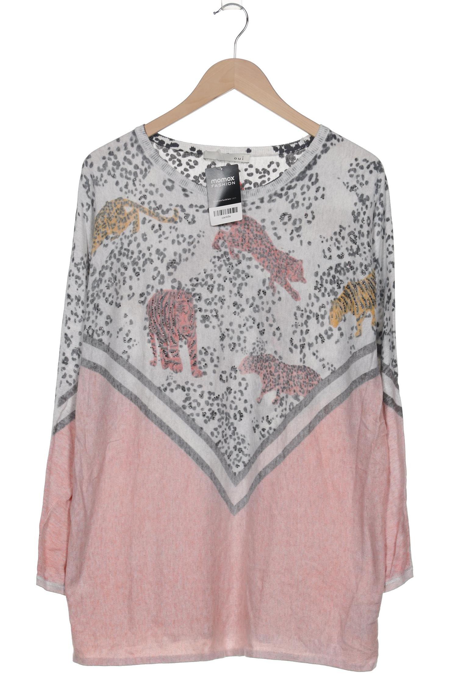 

Oui Damen Pullover, pink, Gr. 44