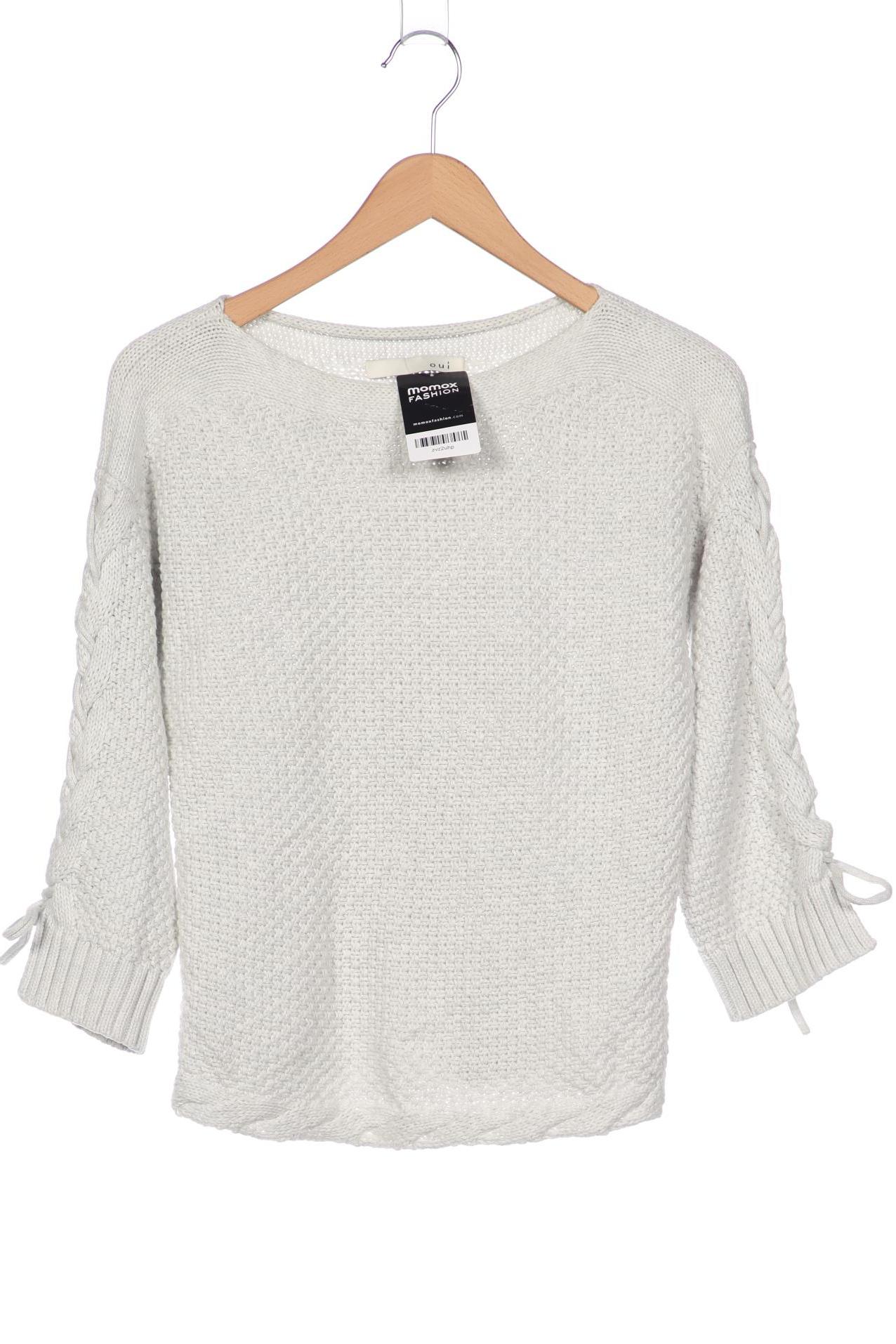 

Oui Damen Pullover, grau, Gr. 38