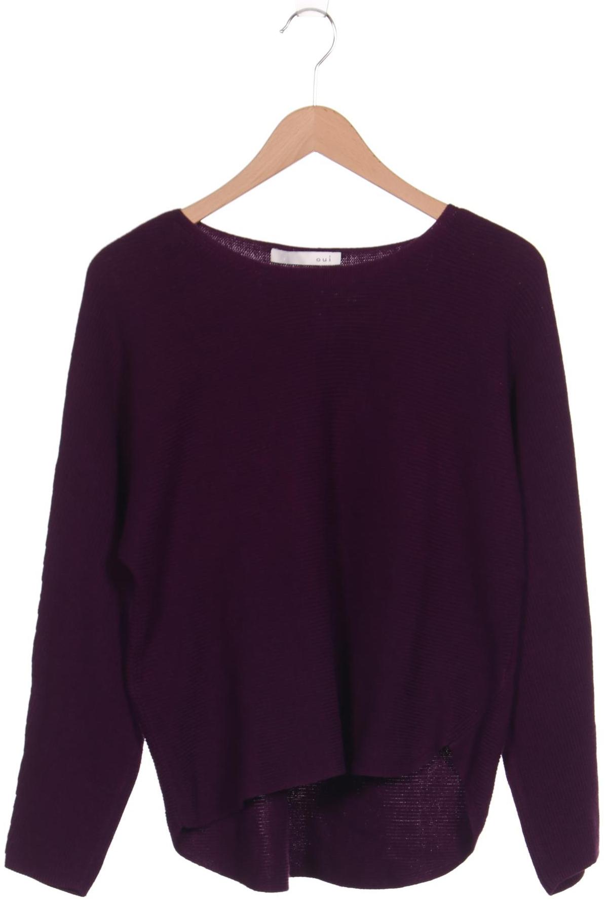

Oui Damen Pullover, bordeaux, Gr. 48