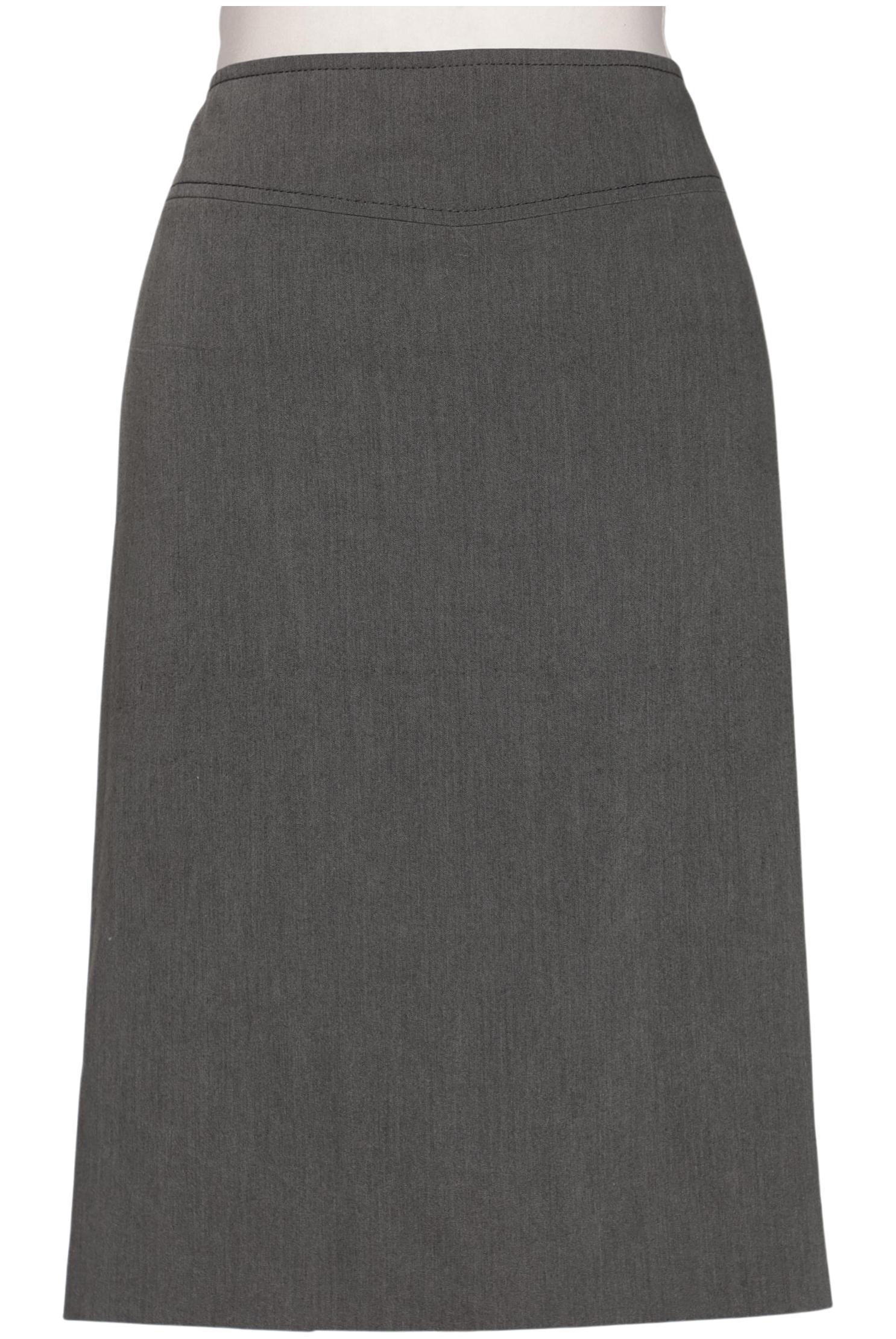 

Oui Damen Rock, grau, Gr. 38