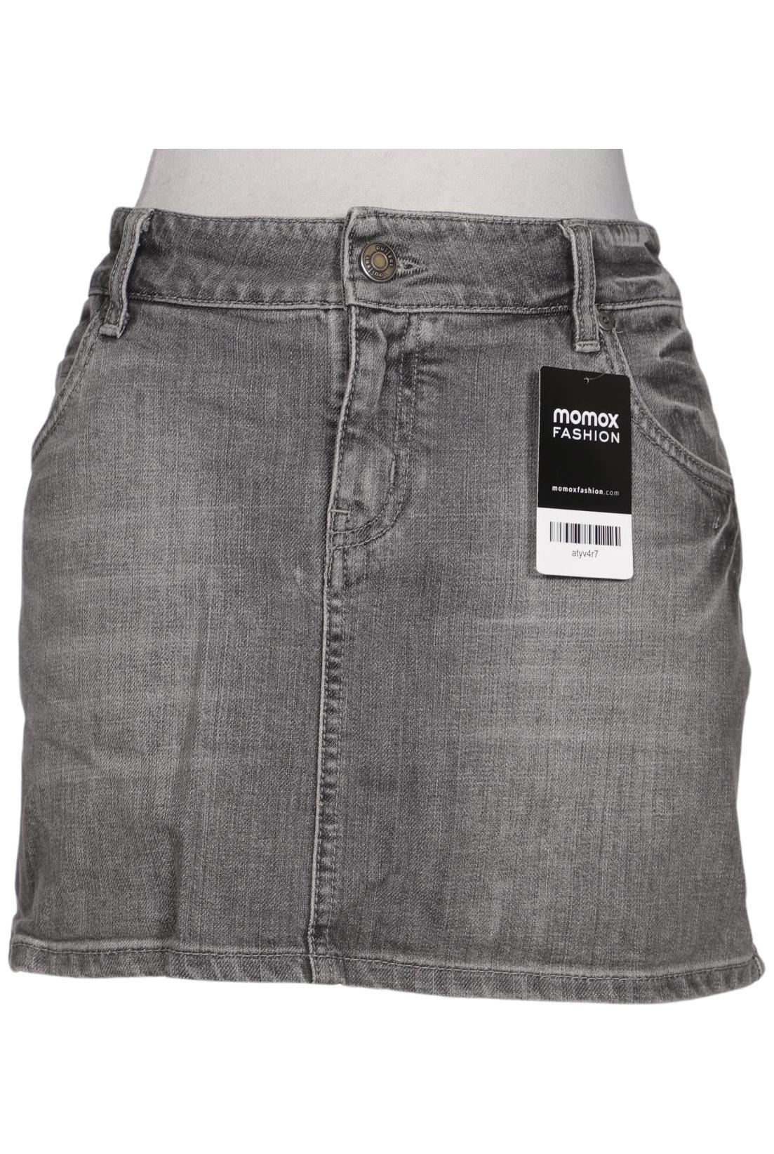 

Oui Damen Rock, grau, Gr. 36